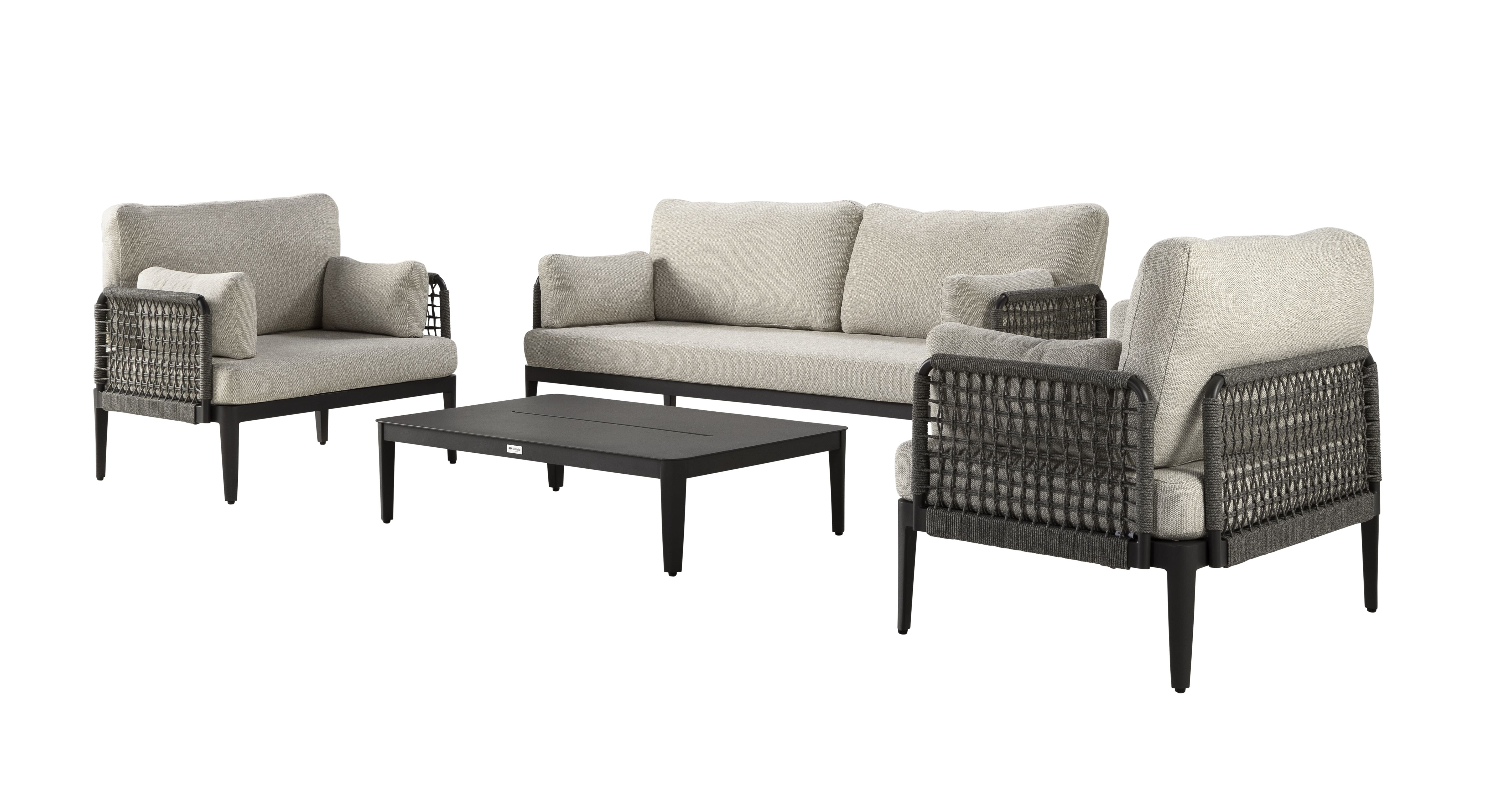 Callisto Outdoor Lounge-Set Nikiti 4-teilig