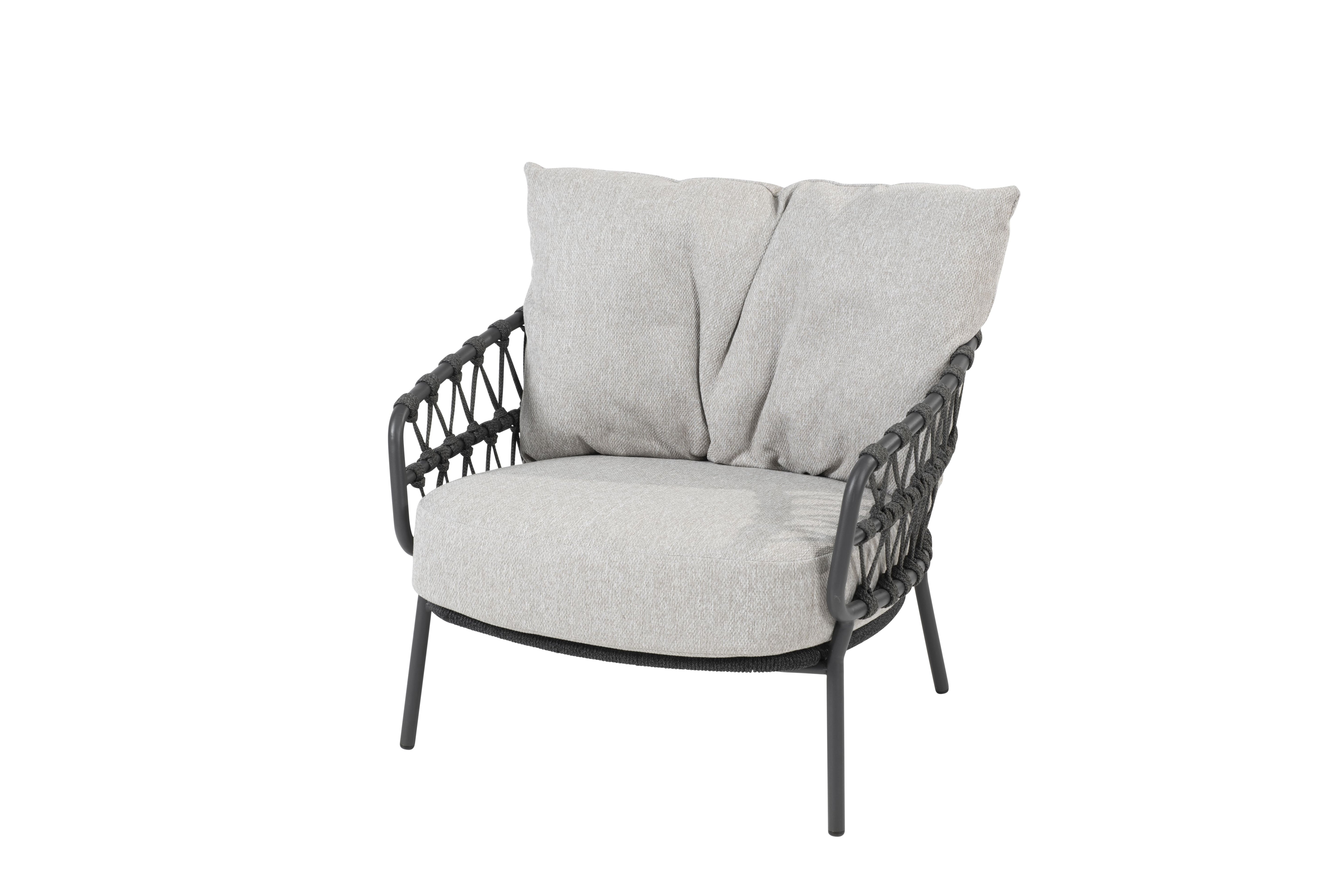 4 Seasons Outdoor Lounge Sessel Calpi Anthrazit