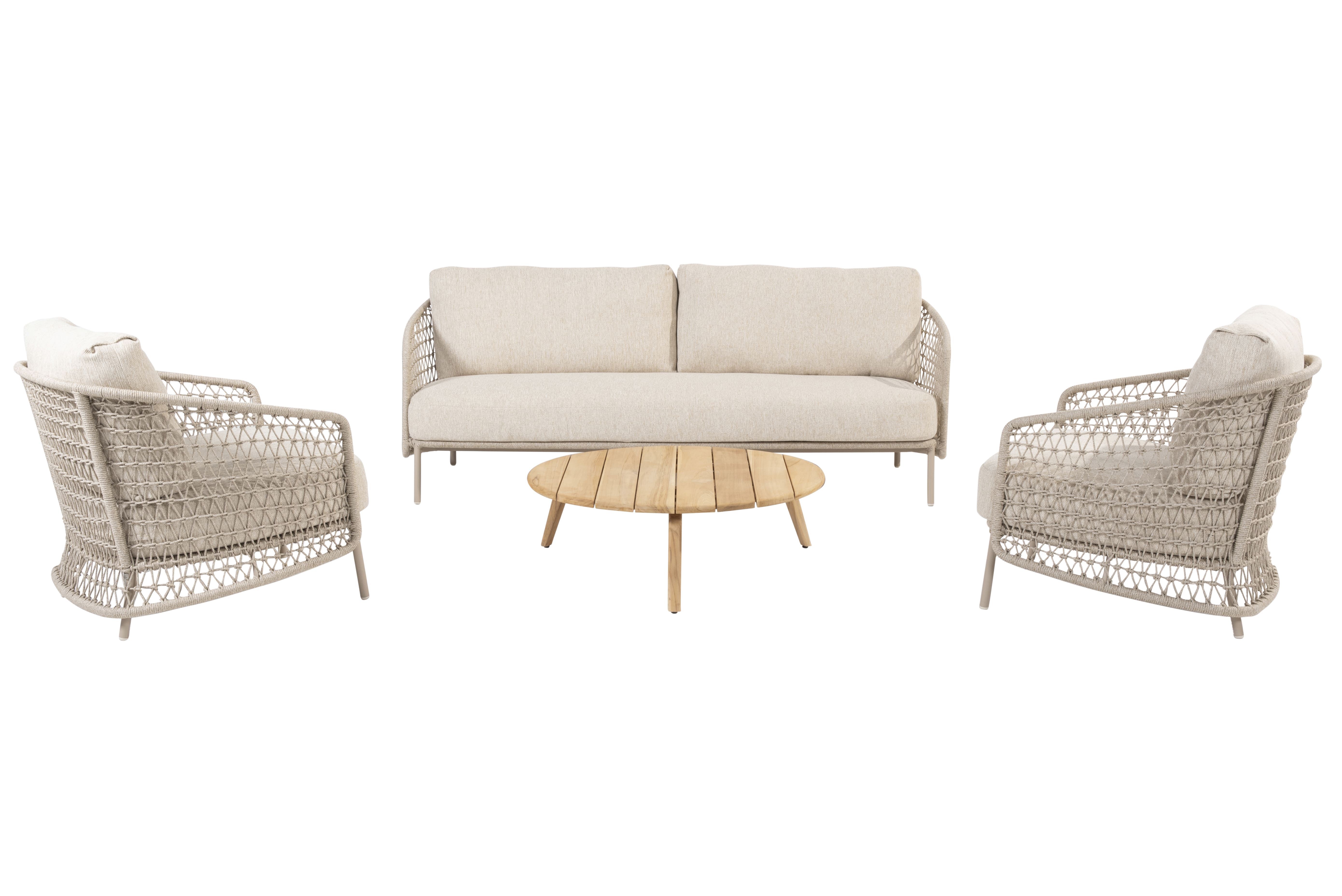 4 Seasons Outdoor Lounge-Set Puccini 4-teilig