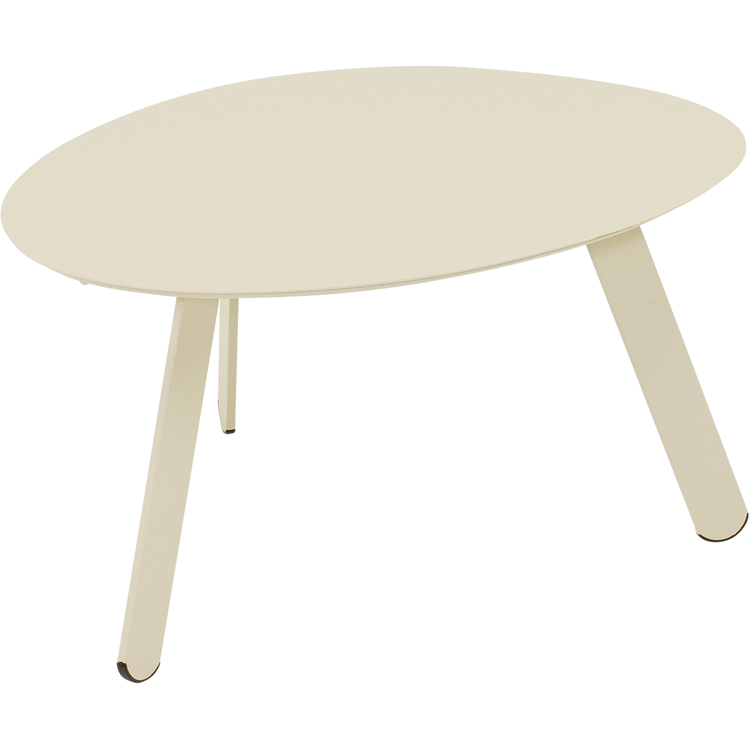 Lesli Living Bijzettafel Tiki 74x60x35,5cm creme