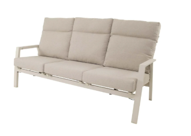 Lesli Living Lounge Sofa Ohio 3-Sitzer Crema