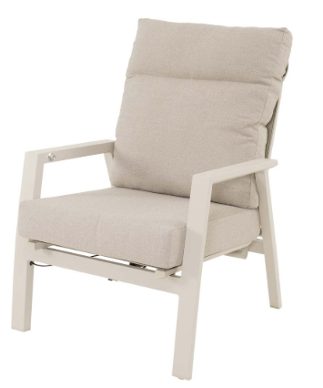 Lesli Living Lounge-Sessel Ohio Crema