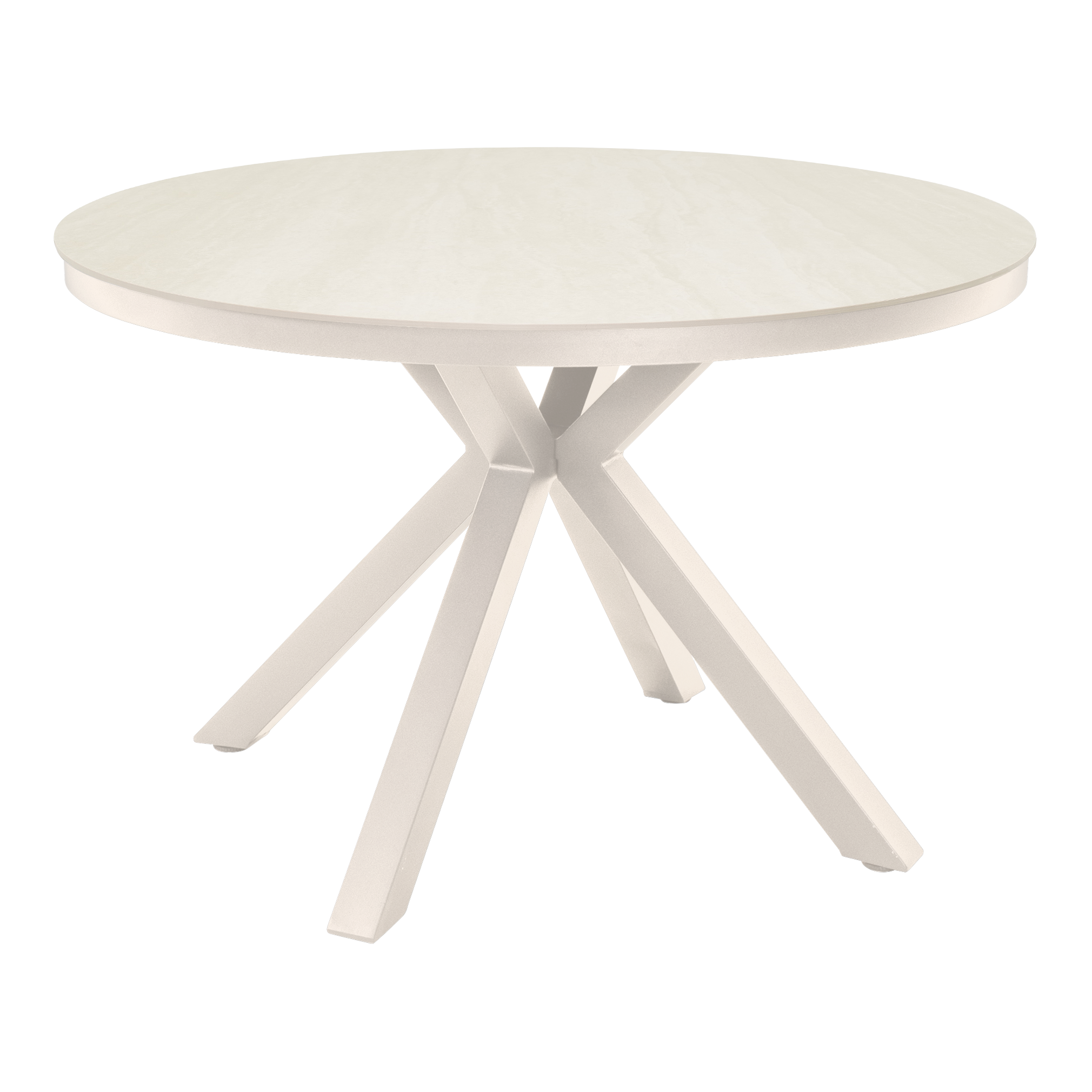 Lesli Living Diningtafel Davos crema Ø118cm