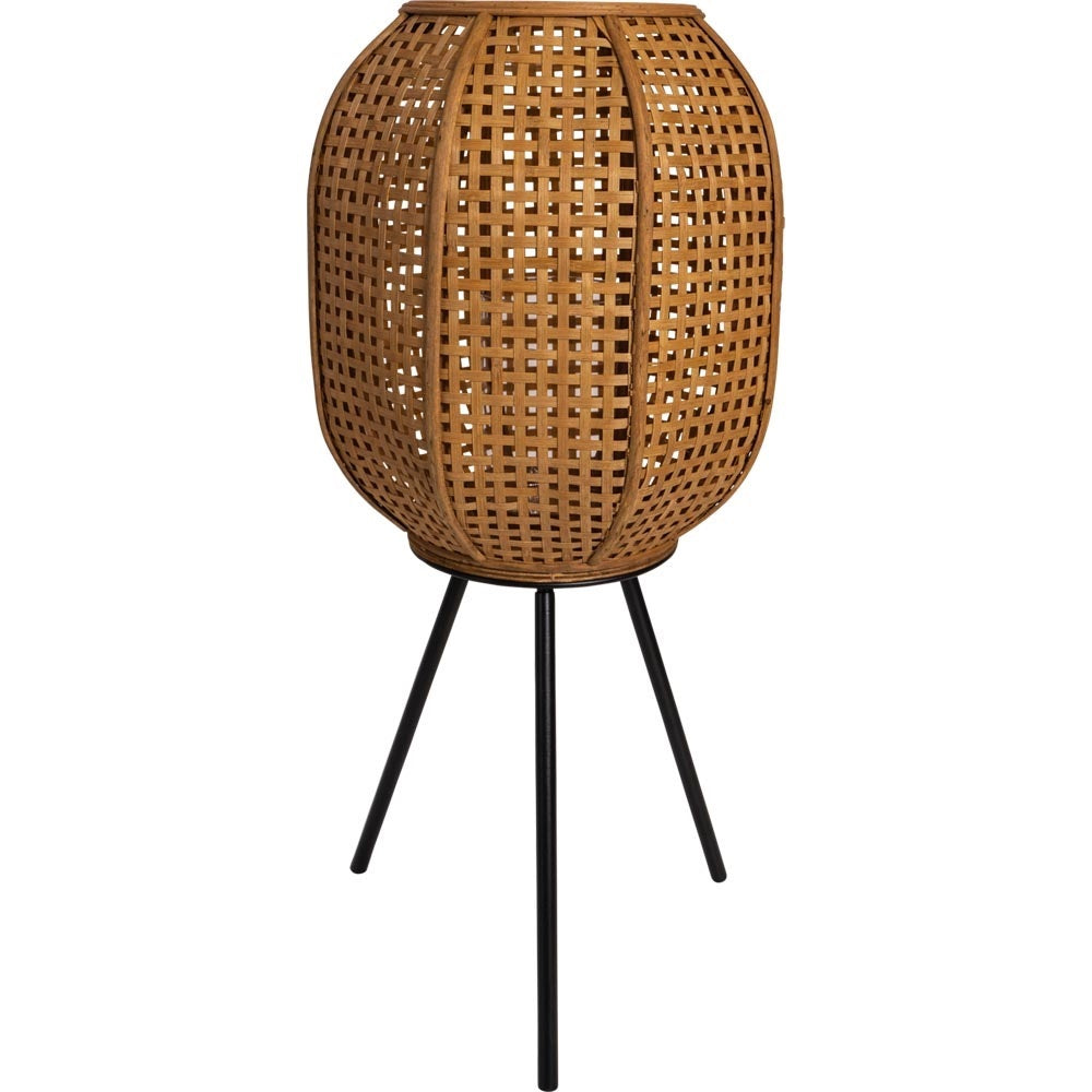 Laterne auf Sockel Macy natur, ø32x66cm