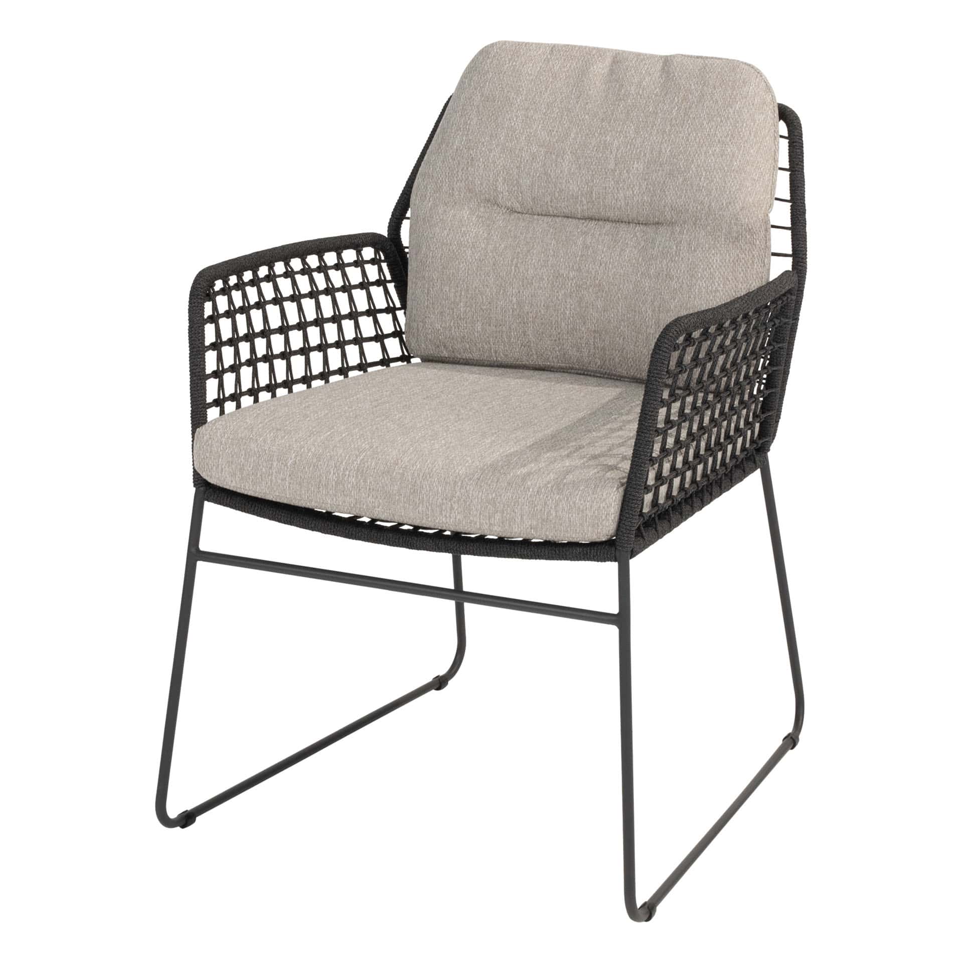 Taste 4SO Diningstoel Rhodos antraciet