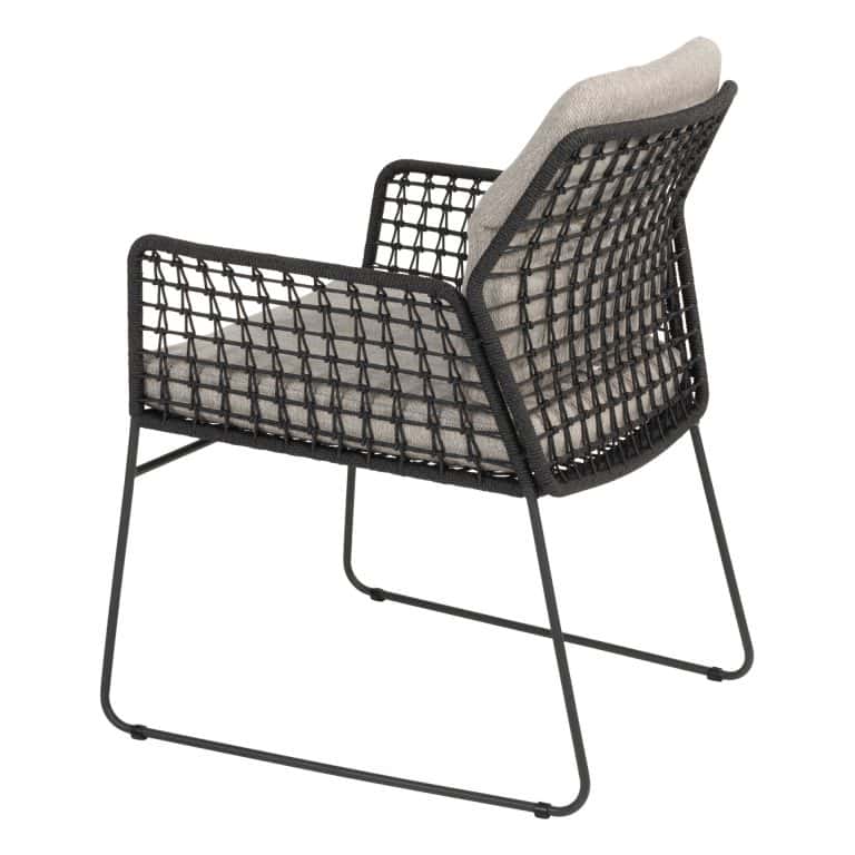 Taste 4SO Diningstoel Rhodos antraciet