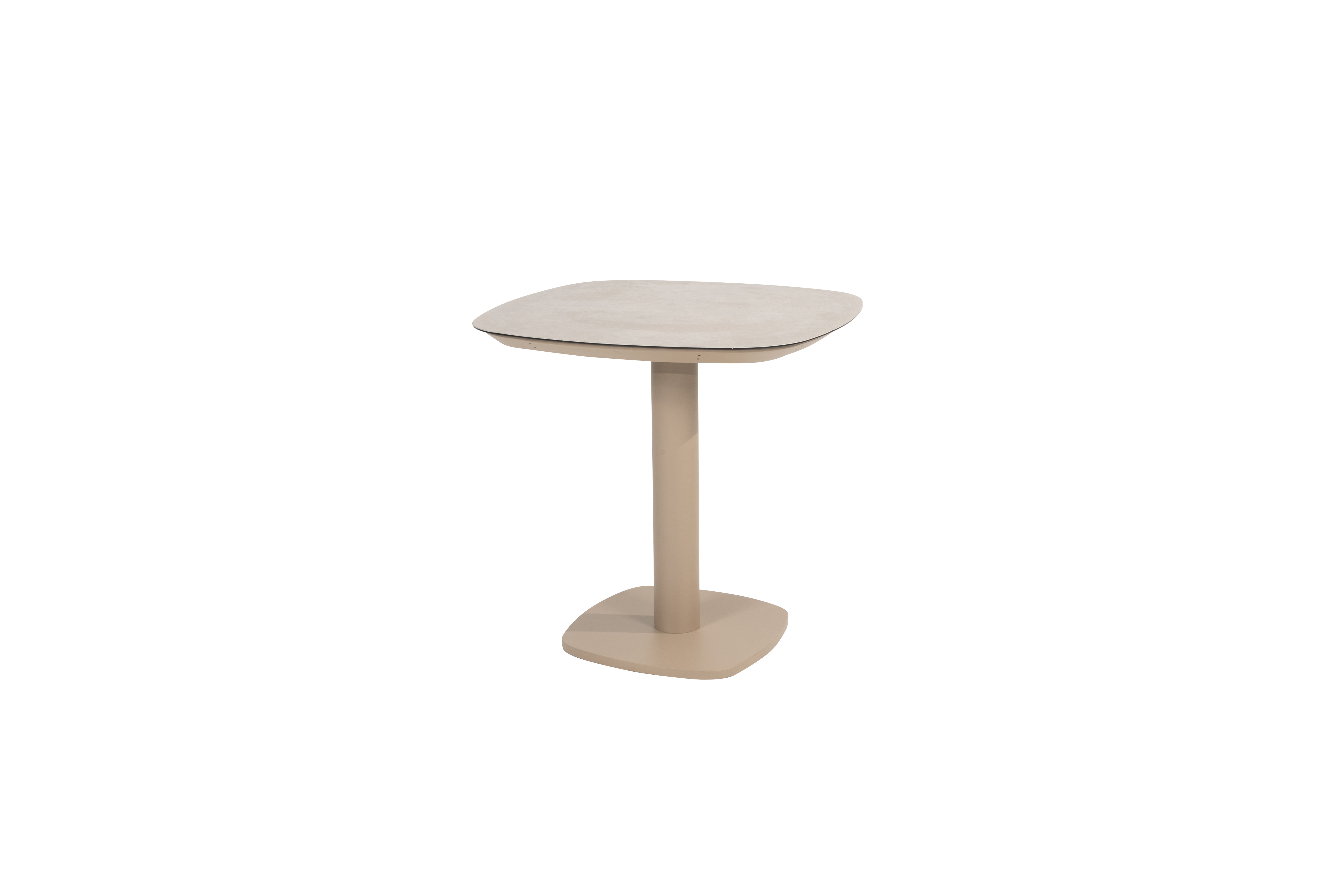 Taste 4SO Diningtafel Manolo 75x75cm geprint keramiek latte