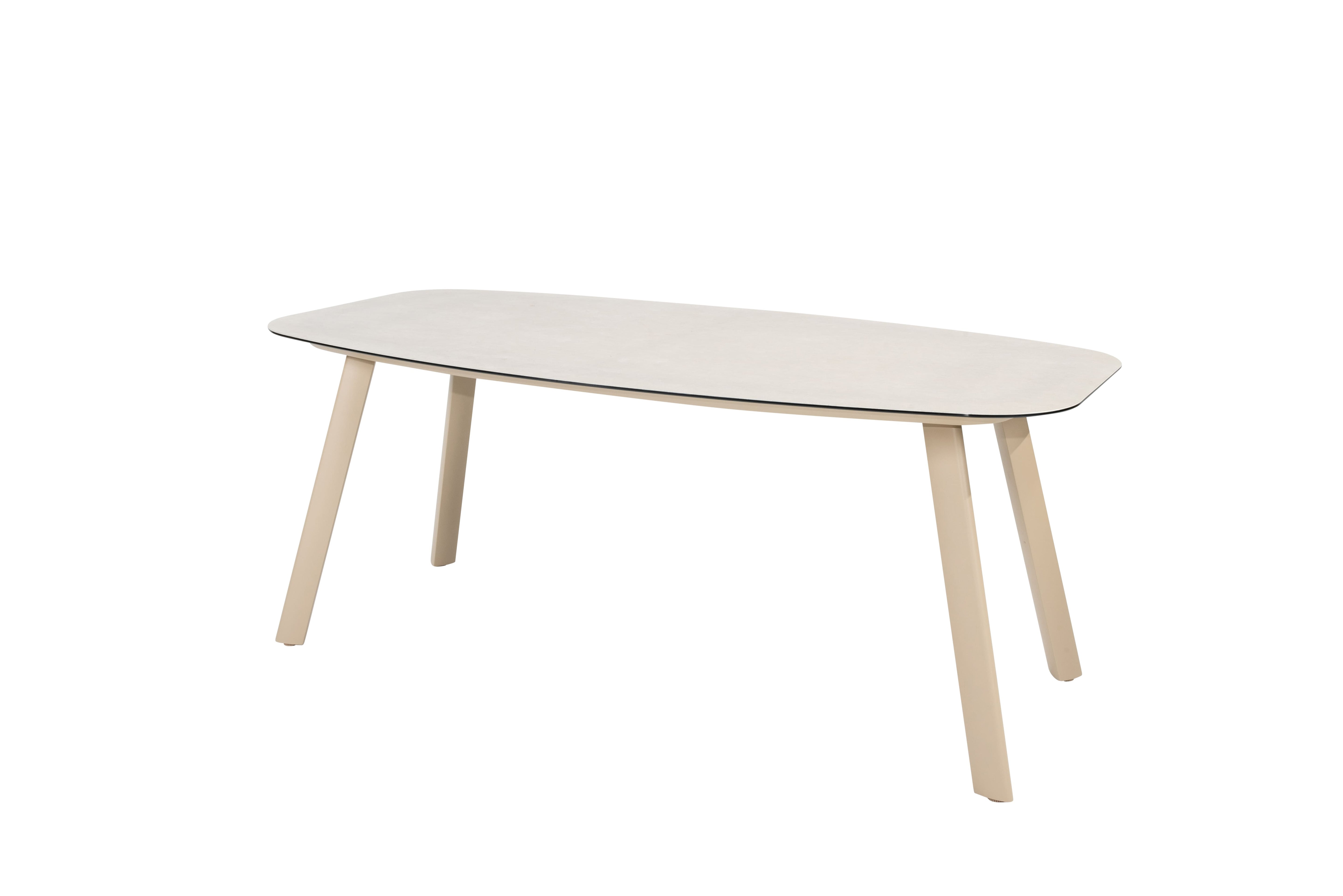 Taste 4SO Diningtafel Manolo 180x95cm geprint keramiek latte