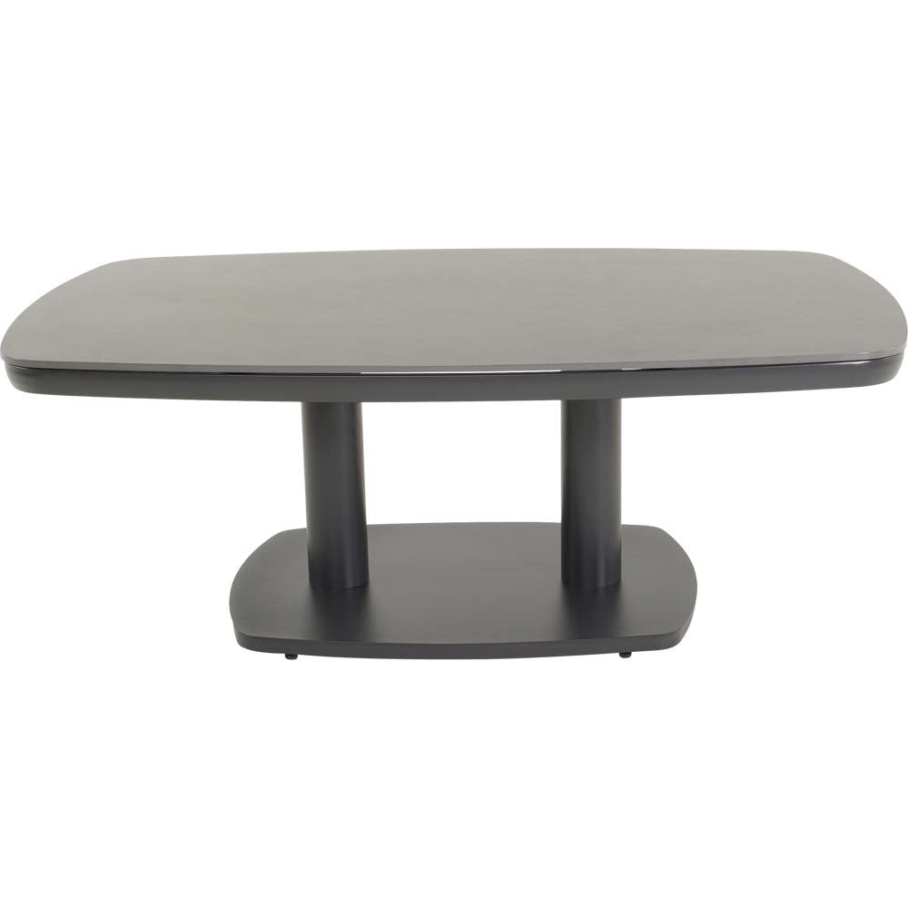 Lesli Living Loungetafel verstelbaar Geneva antraciet 140x85cm