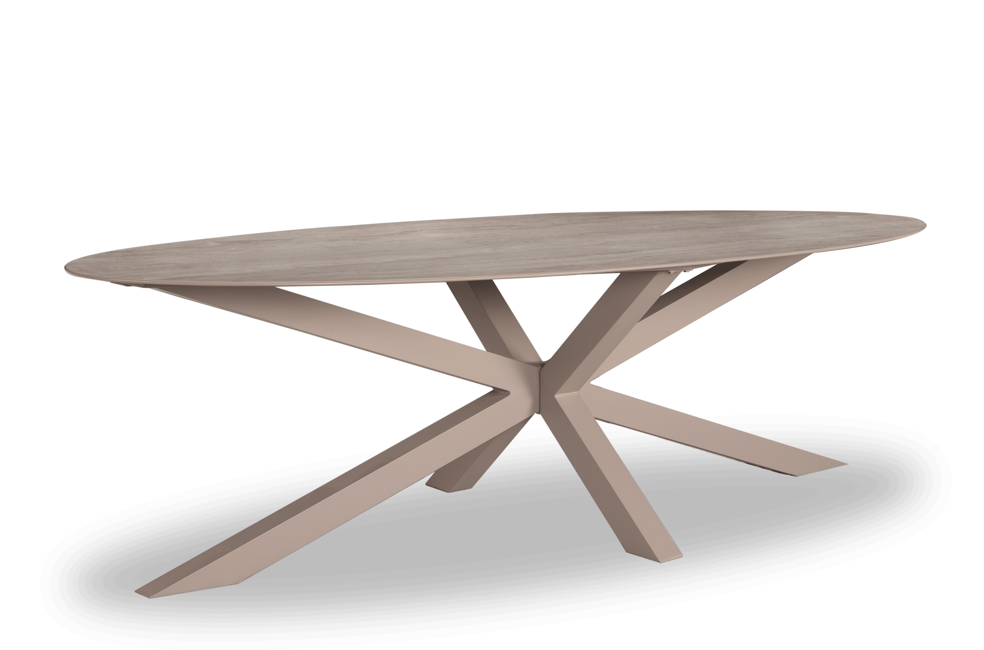 Mondial Living Cleve Diningtafel latte 240x115cm