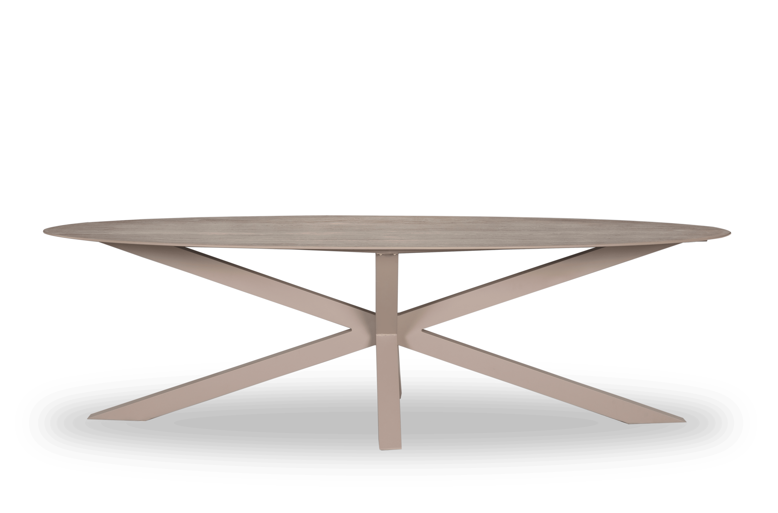 Mondial Living Cleve Diningtafel latte 240x115cm