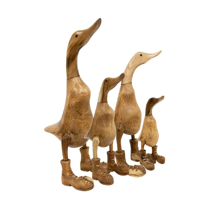 Jojo Living Holz-Entenstiefel 34 cm