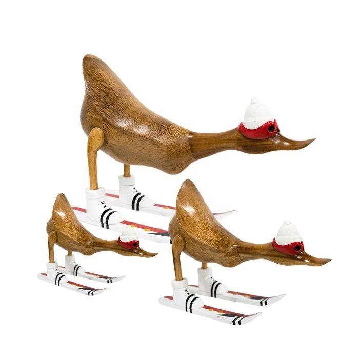 Jojo Living Ski-Ente weiß 20cm