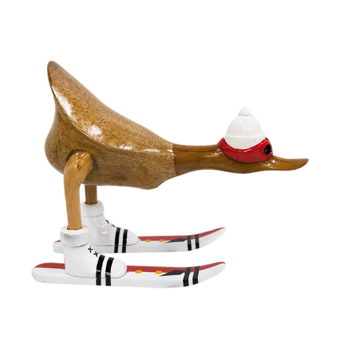 Jojo Living Ski-Ente weiß 20cm