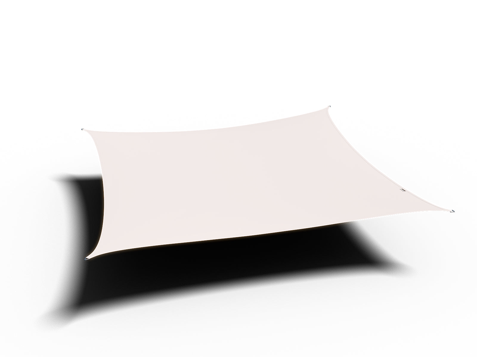 Dreamsail Quadrat 4,0 x 4,0 x 4,0 x 4,0 m, Creme