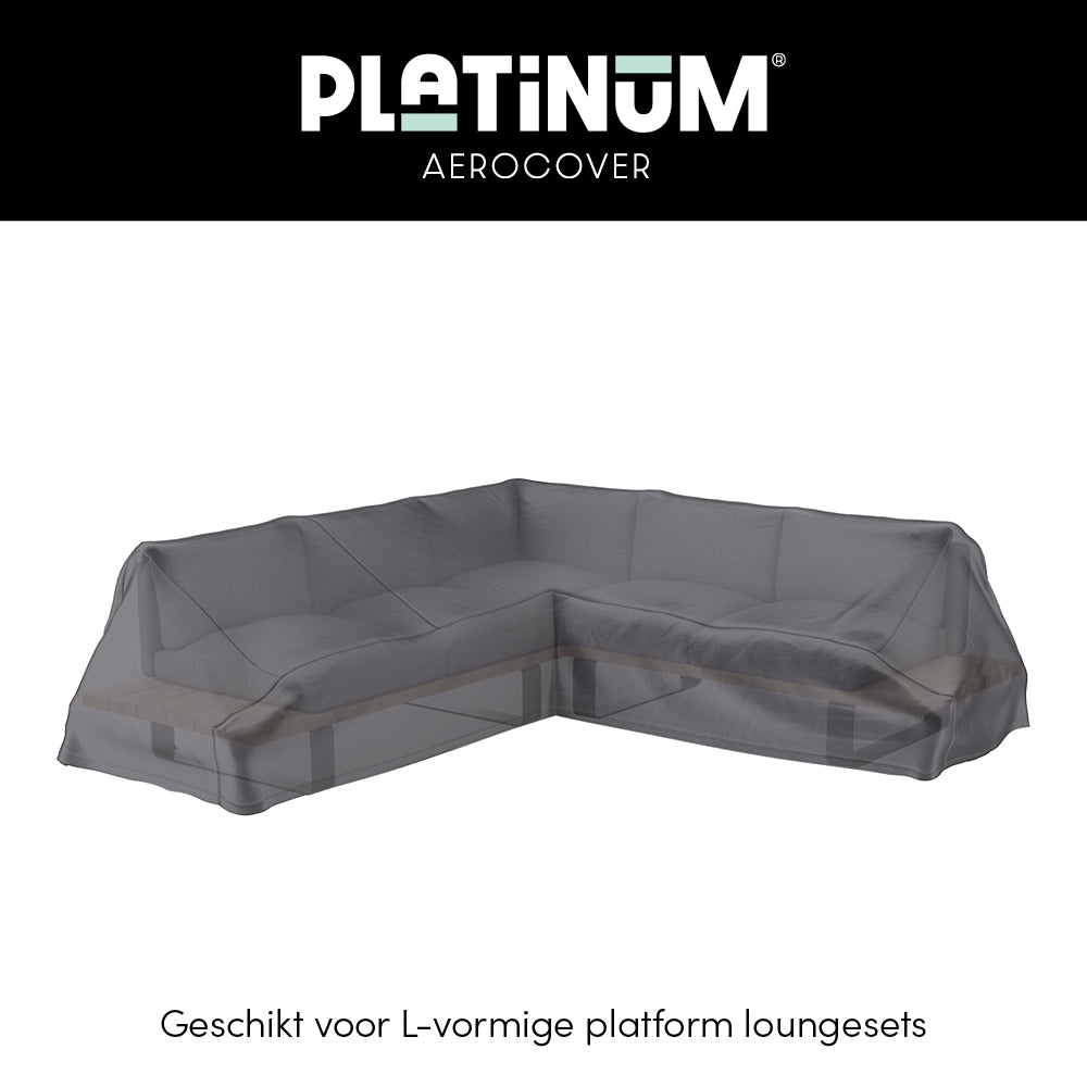 Platinum Lounge-Set-Plattformabdeckung 255x255x90xH30/45/70cm