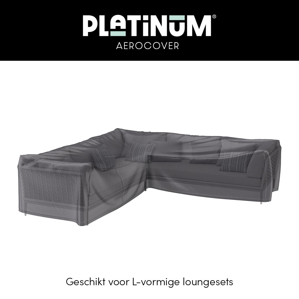 Platinum Lounge-Set-Bezug, Eckset 235 x 235 x 100 x H70 cm