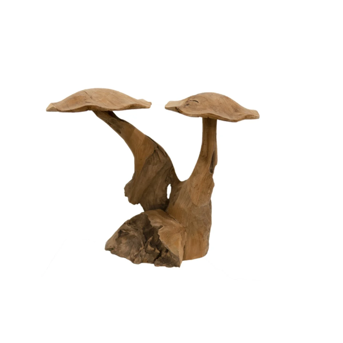 Jojo Living Mushroom doppeltes Teakholz 40cm