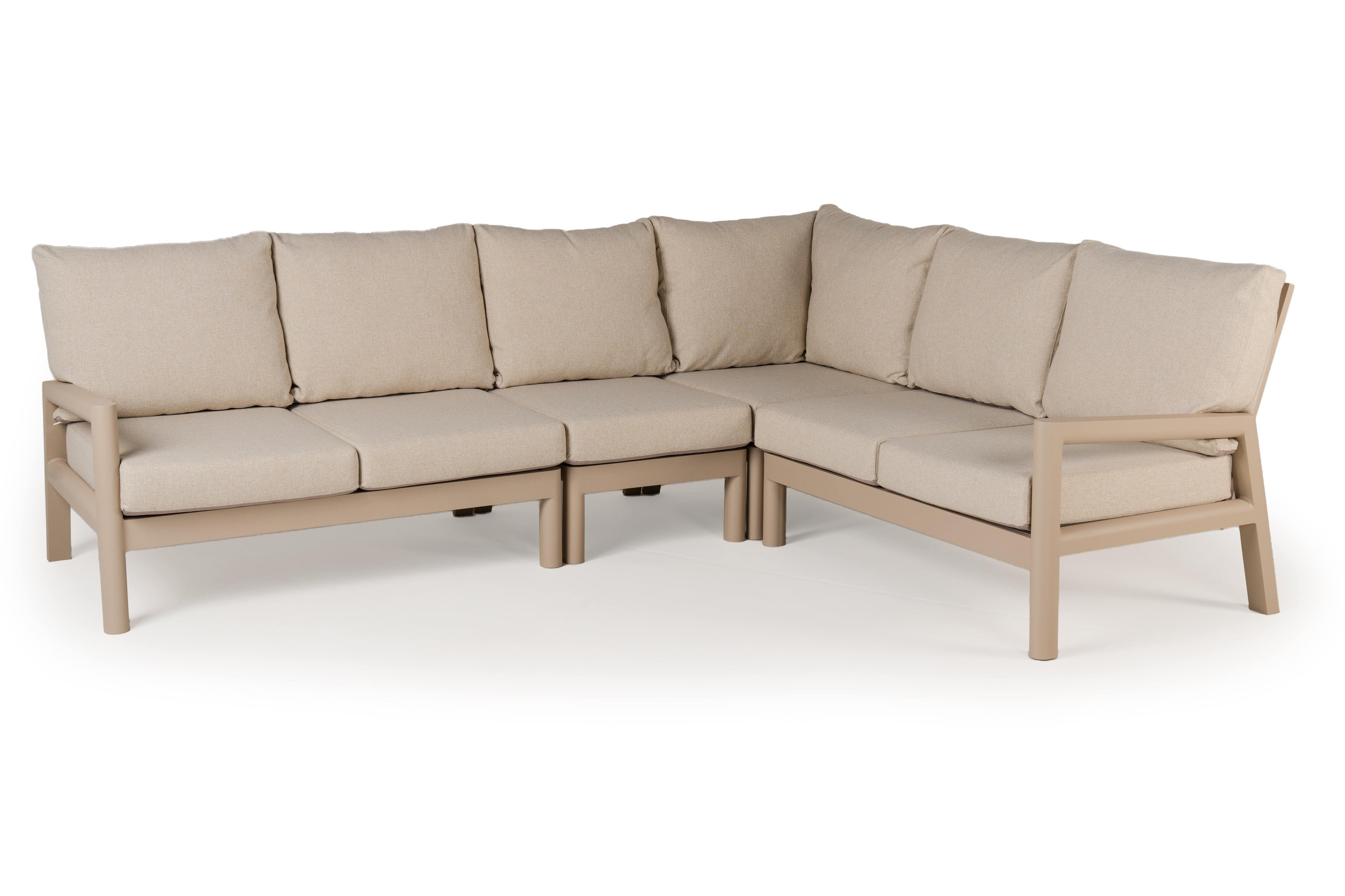 Tierra Outdoor Loungehoek Sevilla champagne 4-delig