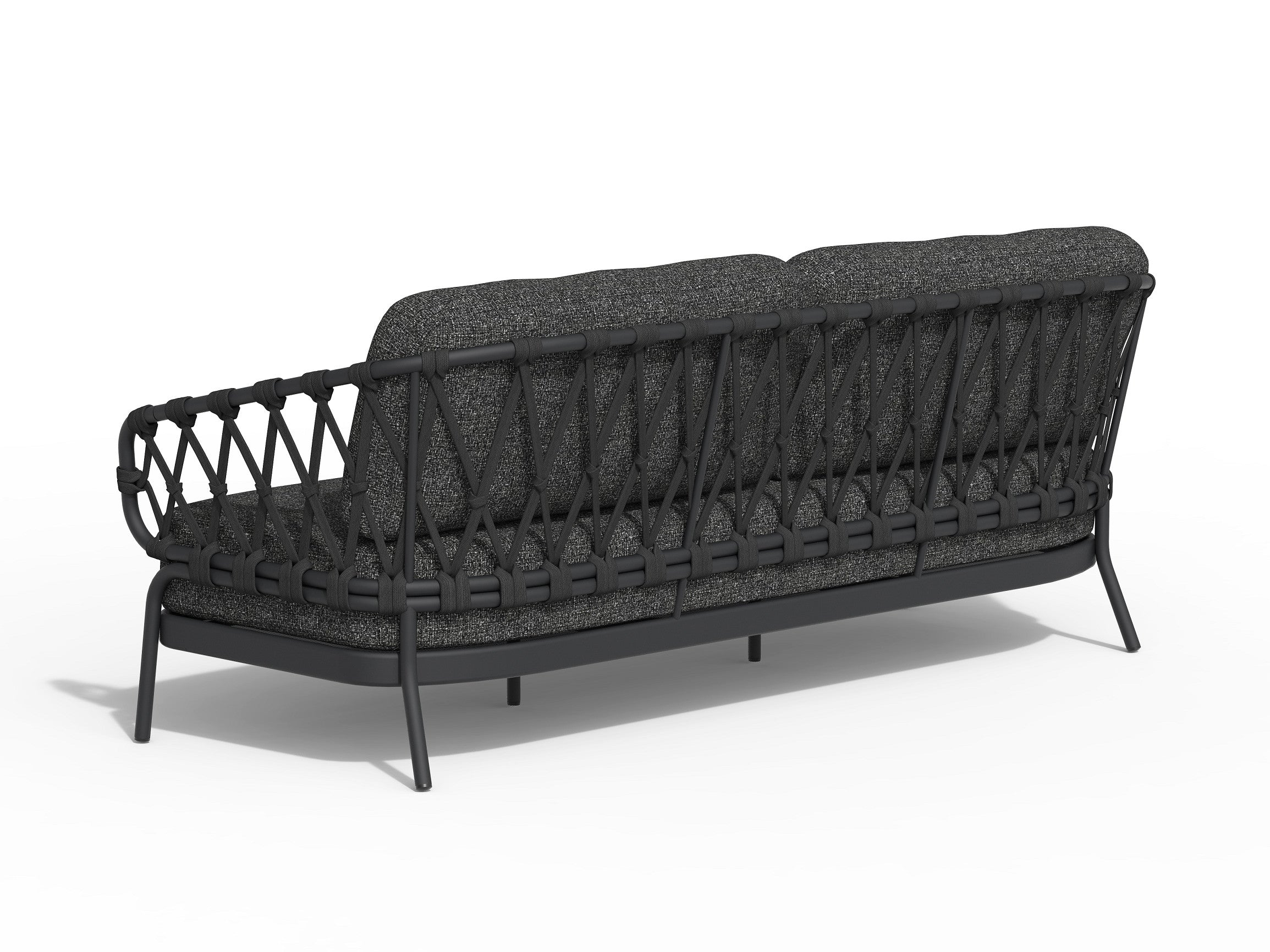 Tierra Outdoor Lounge Sofa 3-Sitzer Natal Charcoal