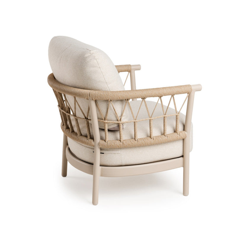 Tierra Outdoor Fresca Loungestoel champagne