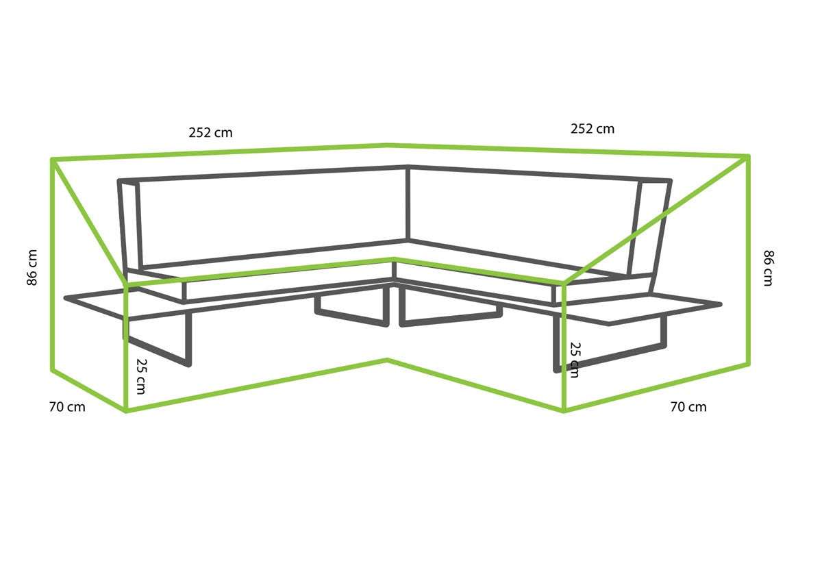 Tierra Outdoor Loungesethoes Seto 252x252cm