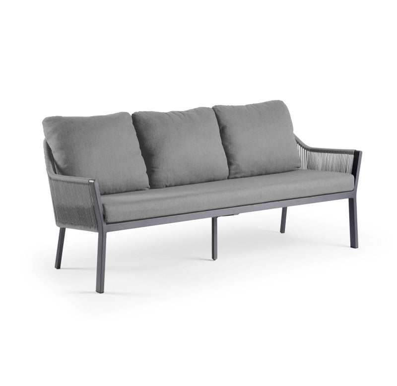 Tierra Outdoor Lounge Sofa 3-Sitzer Liv anthrazit