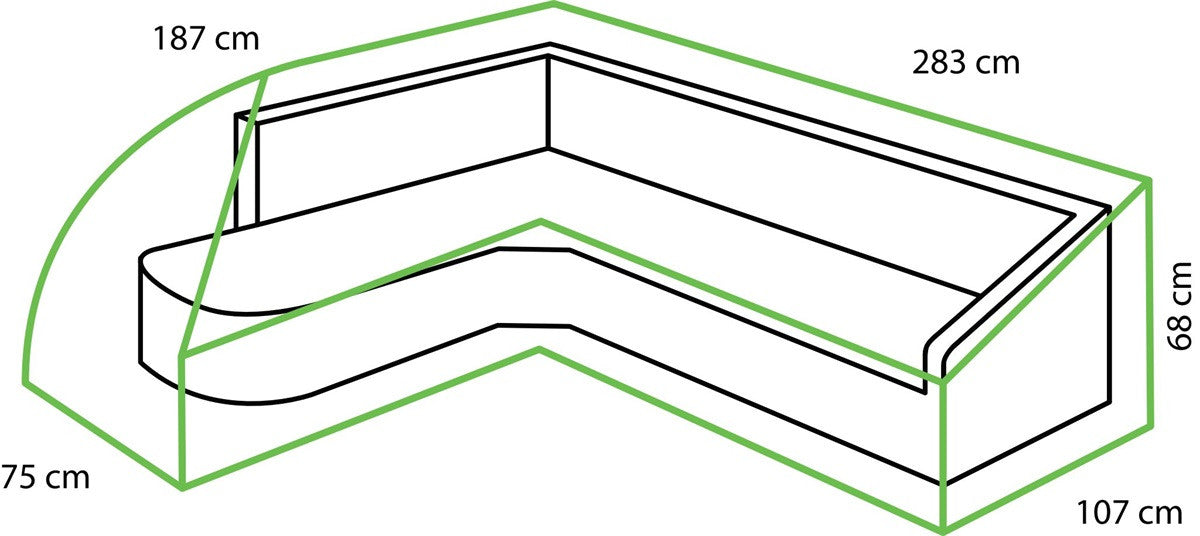 Tierra Outdoor Loungehoes Fresca Rechts