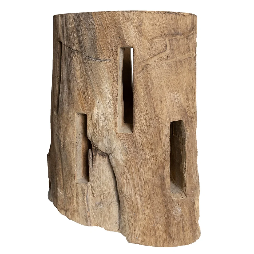 Jojo Living Teak Kerzenhalter - L