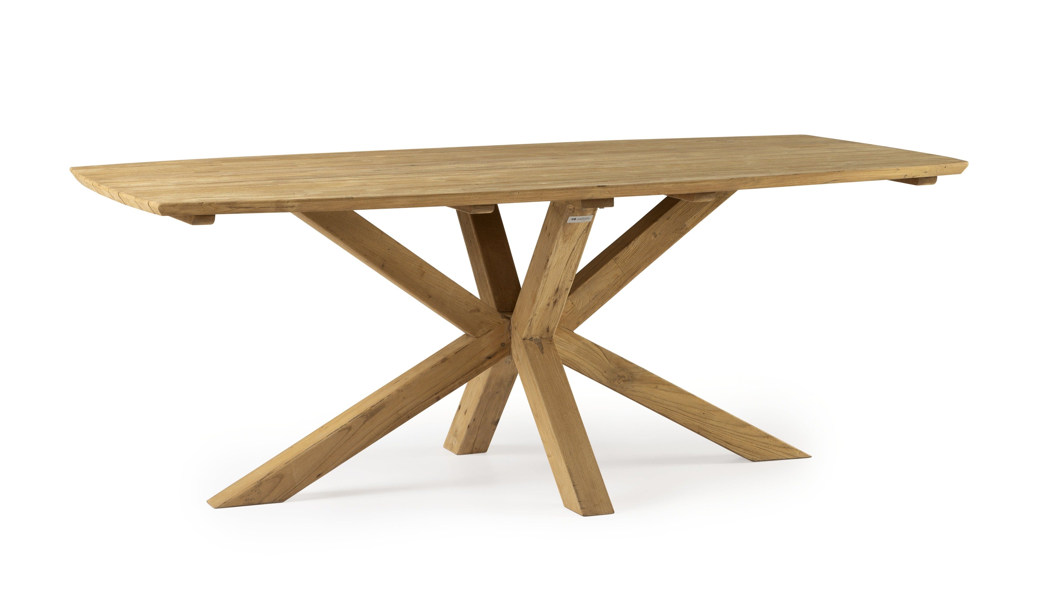Callisto Outdoor-Esstisch Flores Teakholz 240x110cm