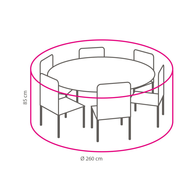 Tierra Outdoor-Gartenset-Abdeckung ø260xH85