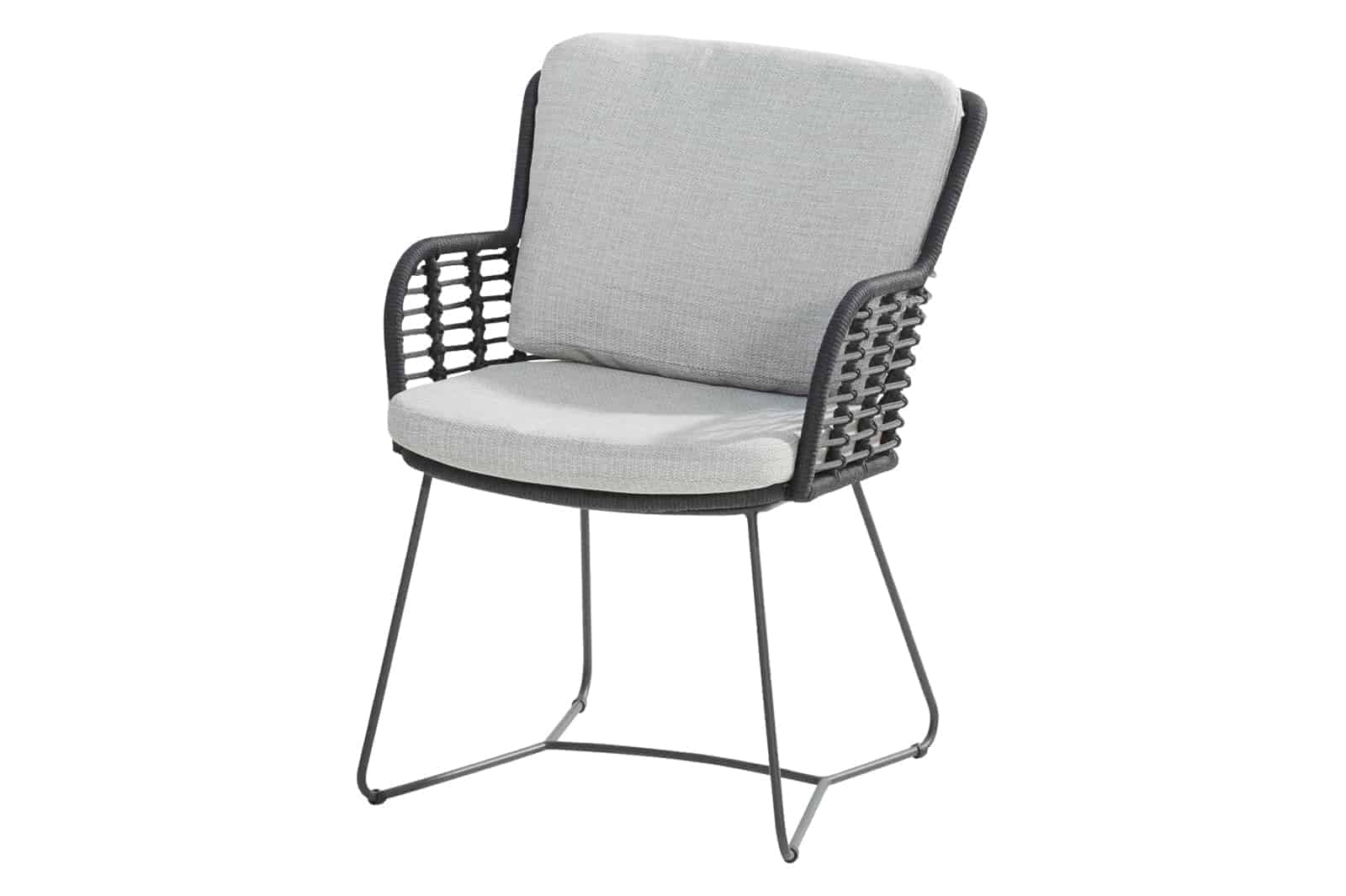 4 Seasons Outdoor-Esszimmerstuhl Fabrice Anthrazit