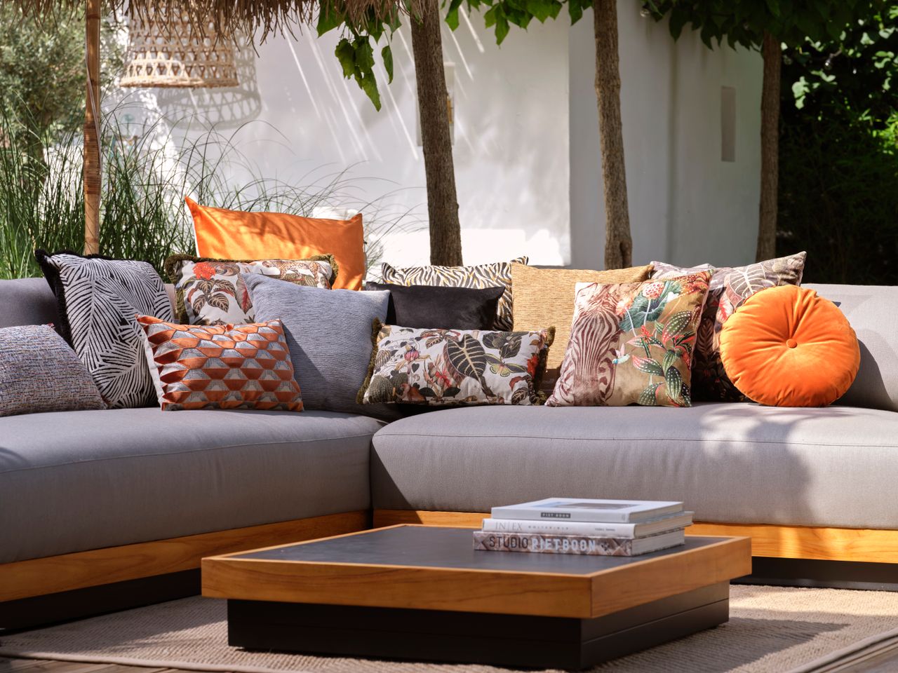 Hartman Mila Camel 45x45x16cm Dekokissen