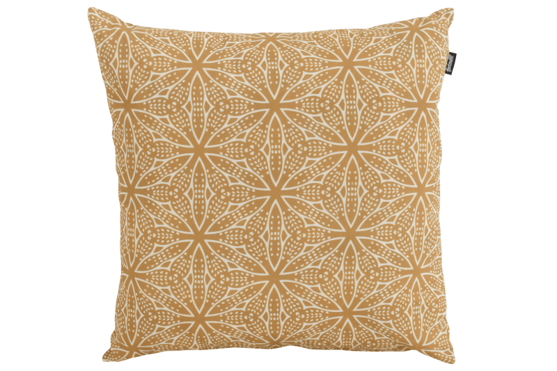 Hartman Fleur gelb 50x50x16cm Dekokissen