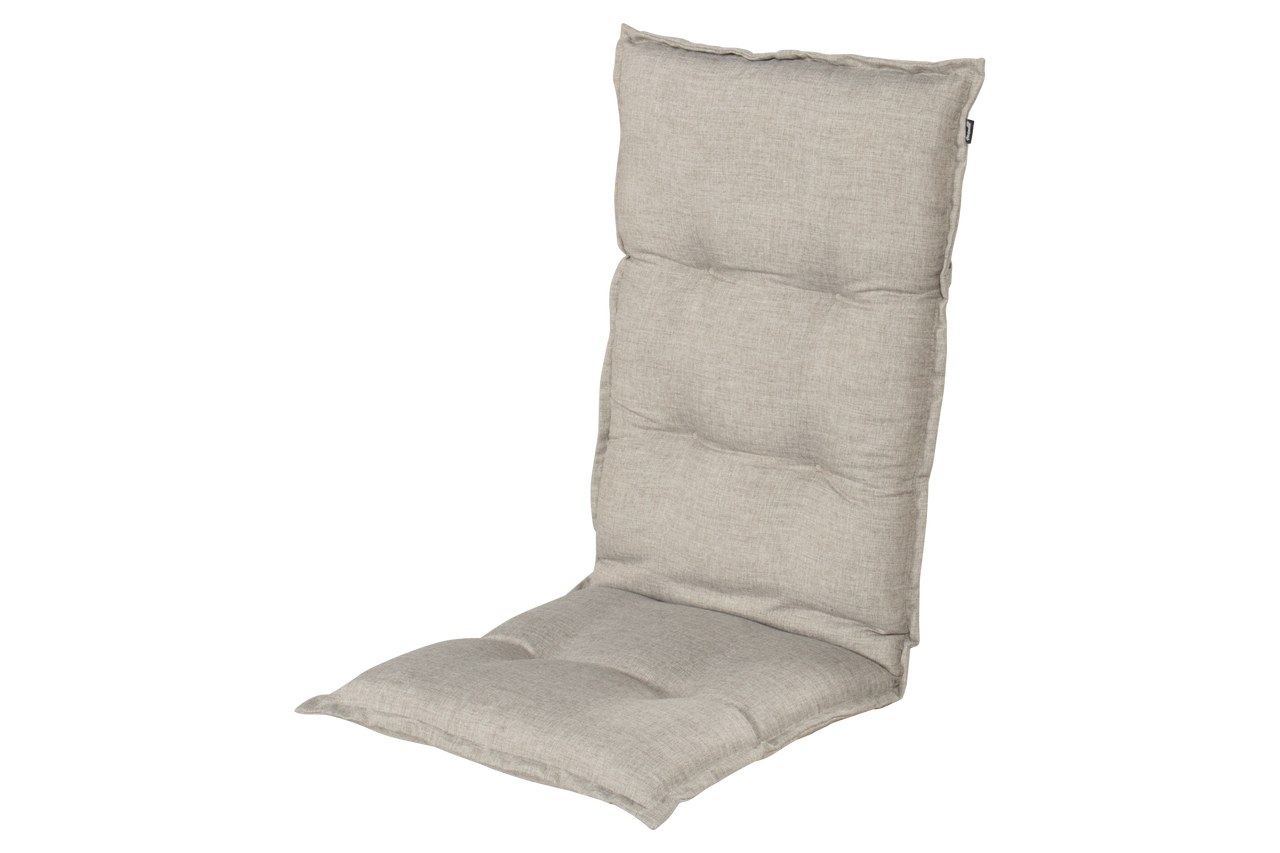 Hartman Bahama Silber Teflon 123x50x10cm hohe Rückenlehne