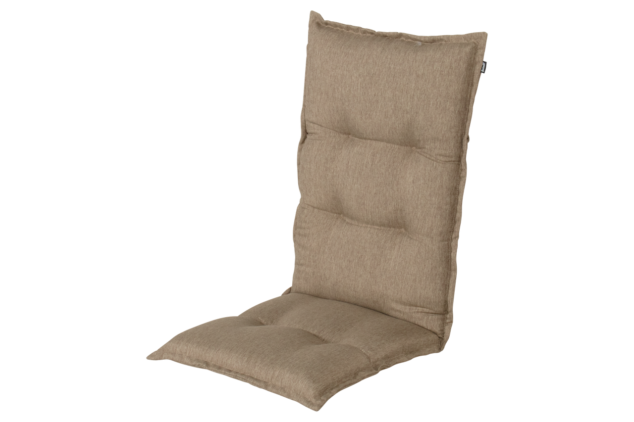 Hartman Bahama Taupe Teflon 123x50x10cm Hohe Rückenlehne