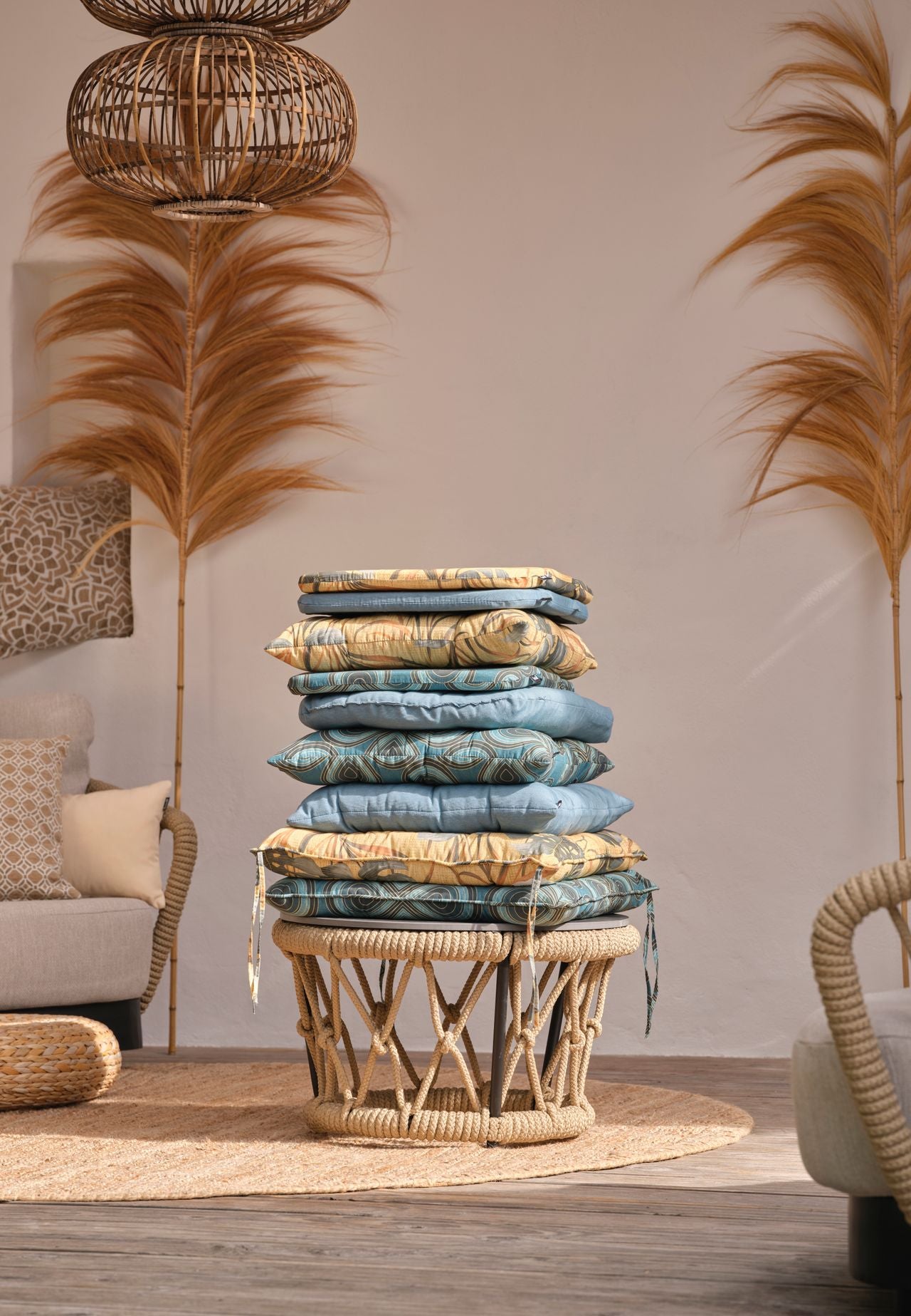 Hartman Cuba Ocean 44x40x3cm Sitzkissen Delphine