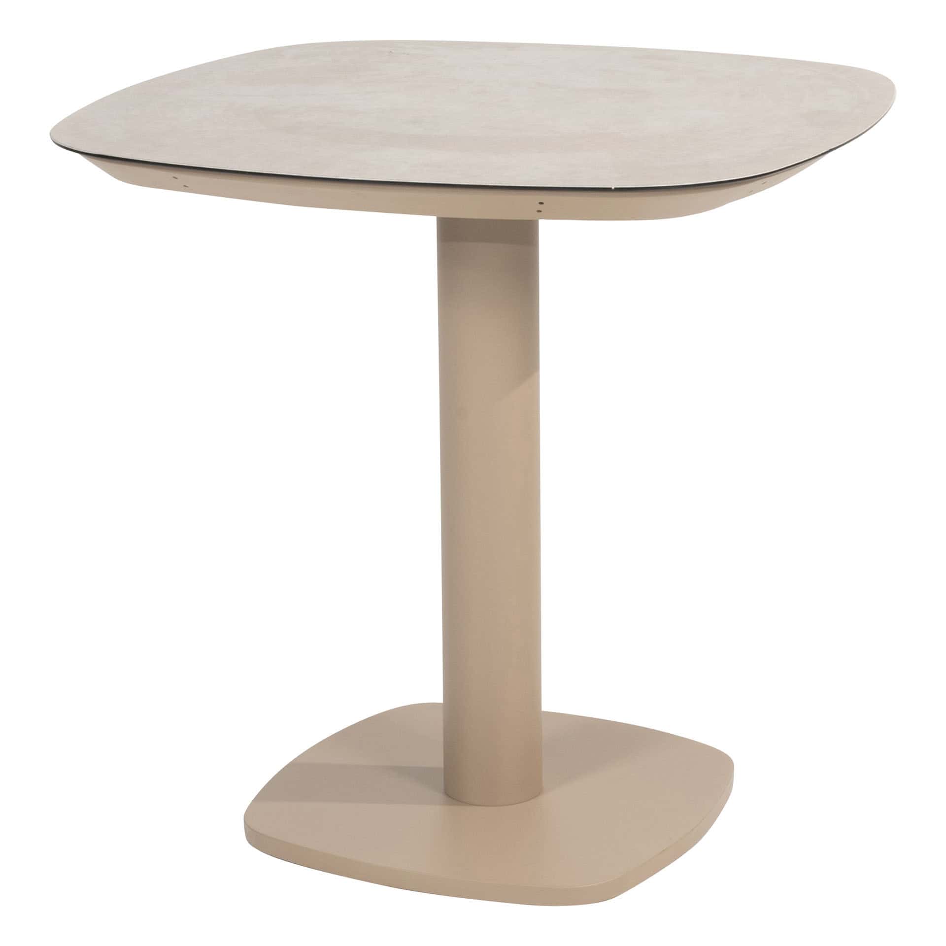 Taste 4SO Diningtafel Manolo 75x75cm geprint keramiek latte