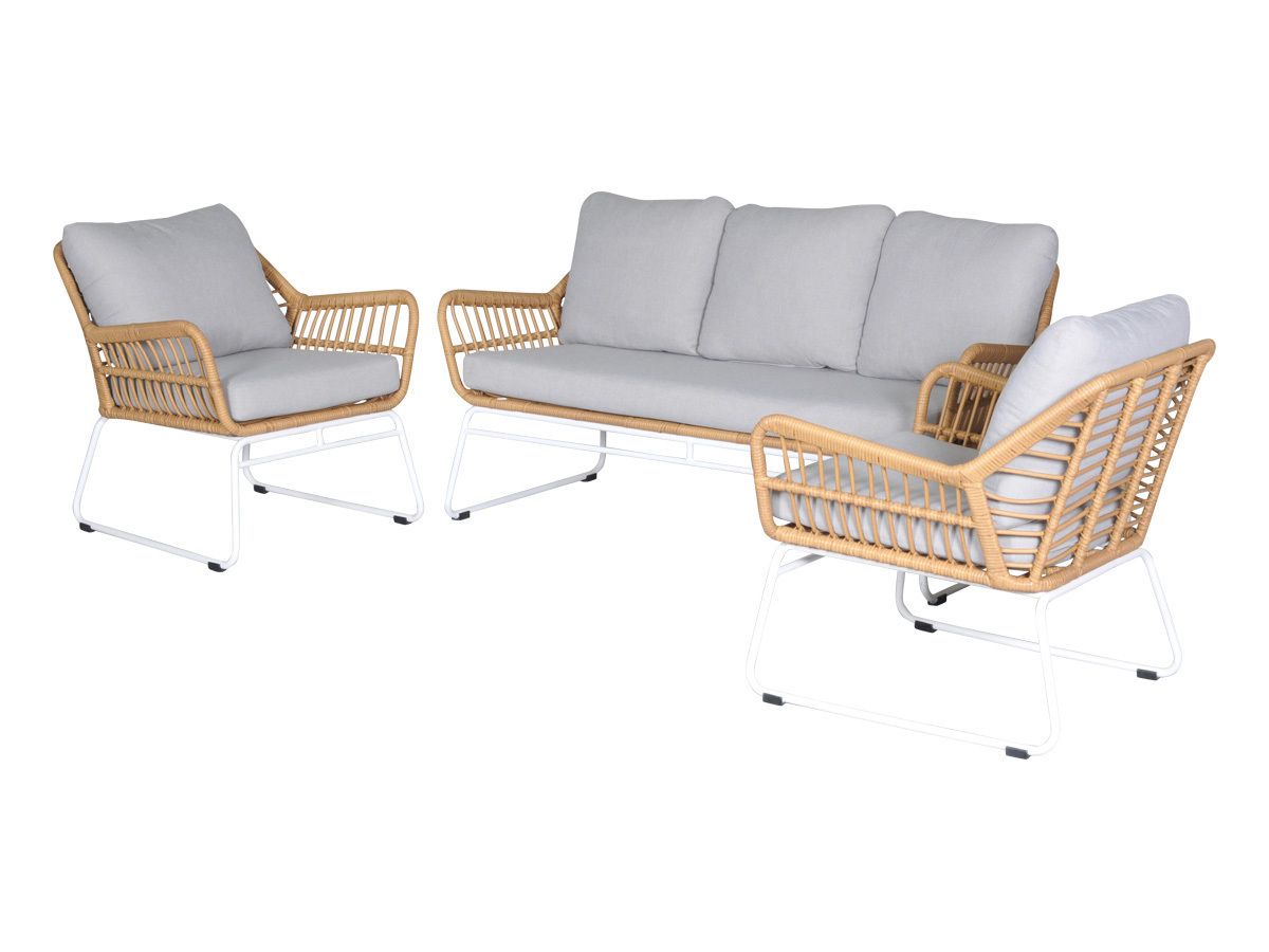 Mondial Living Lounge-Set Megan 3-teilig