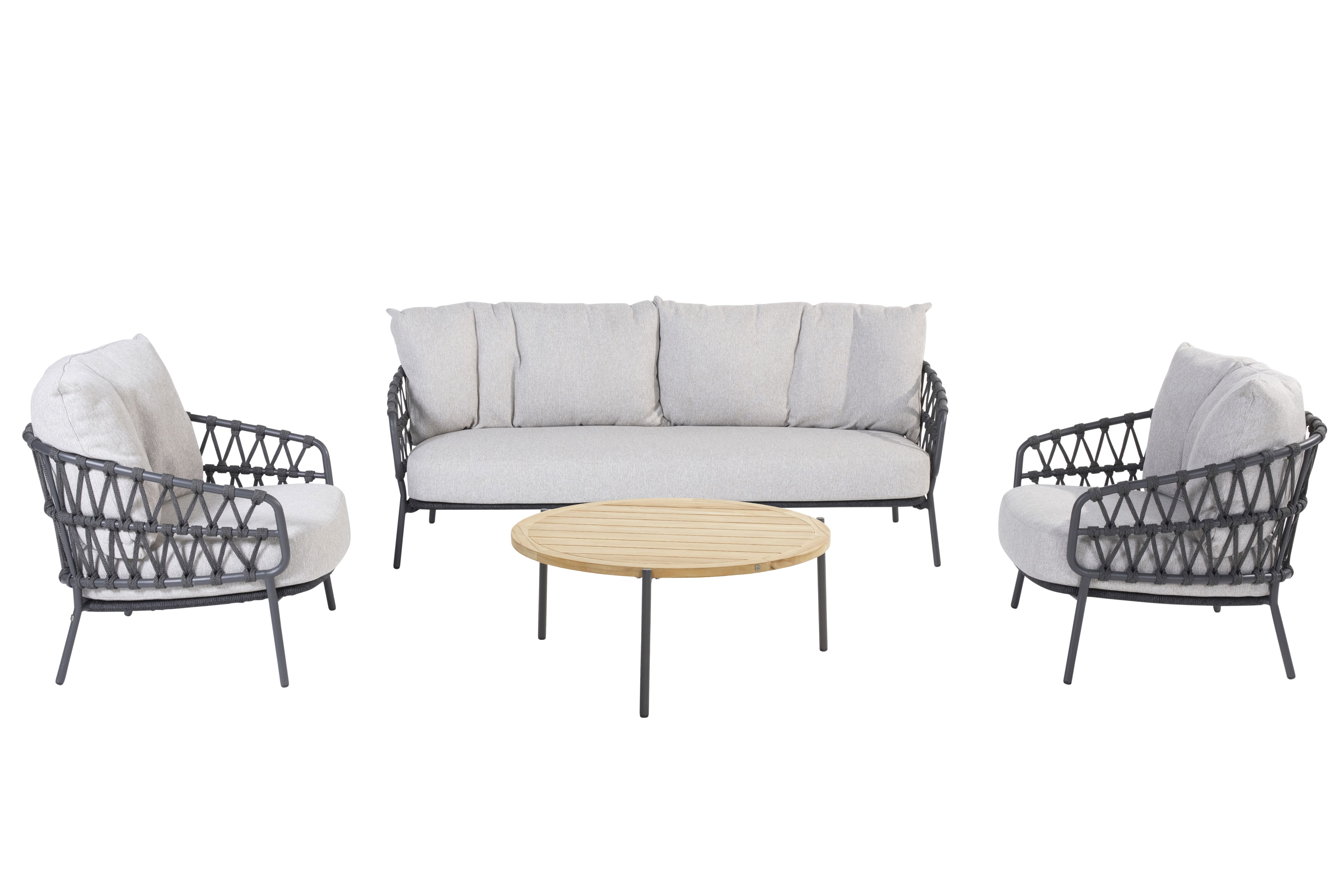 4 Seasons Outdoor Calpi Lounge-Set 4-teilig