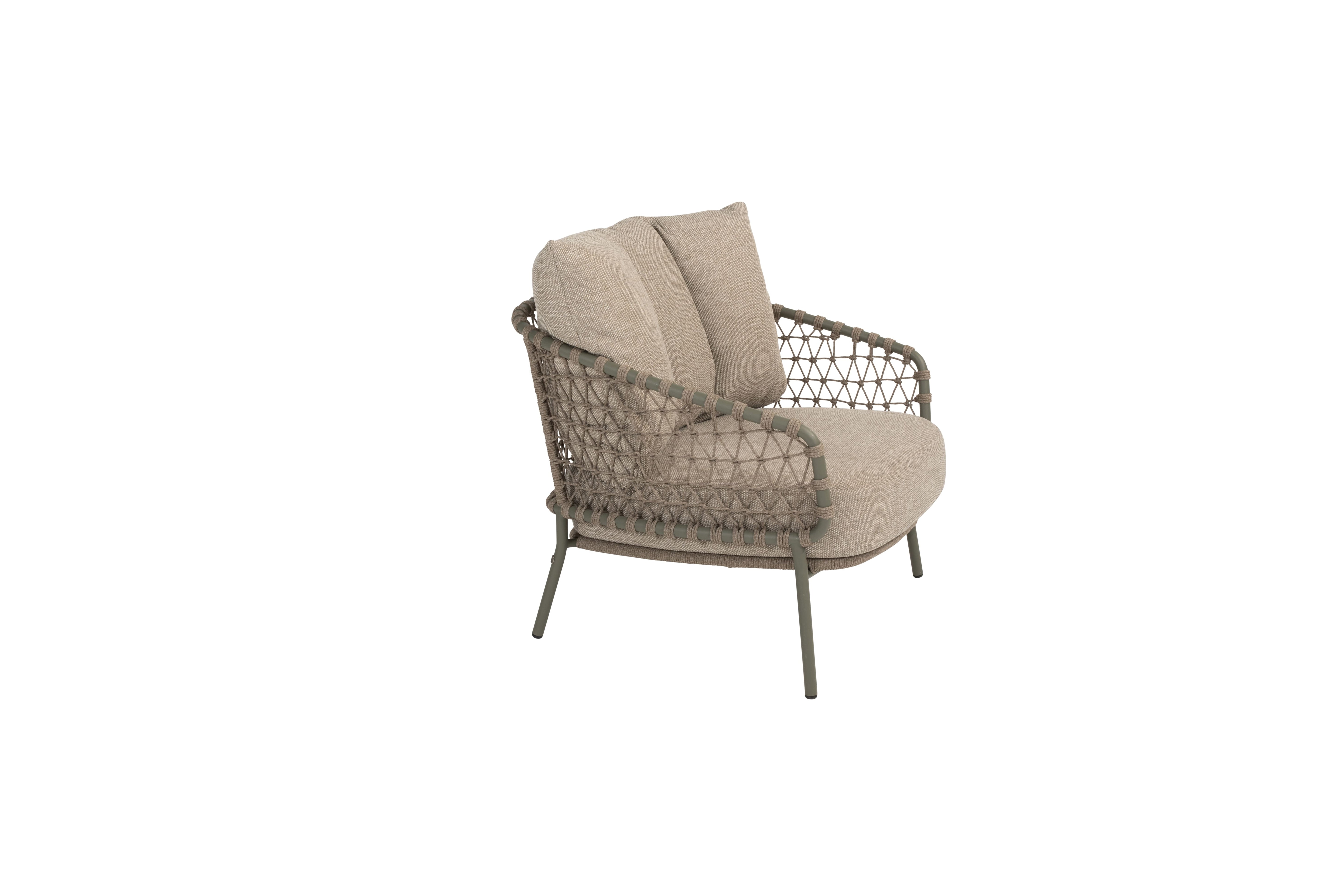4 Seasons Outdoor Lounge-Set Jura oliv 5-teilig