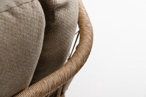 Tierra Outdoor Fresca Loungehoek Rechts champagne