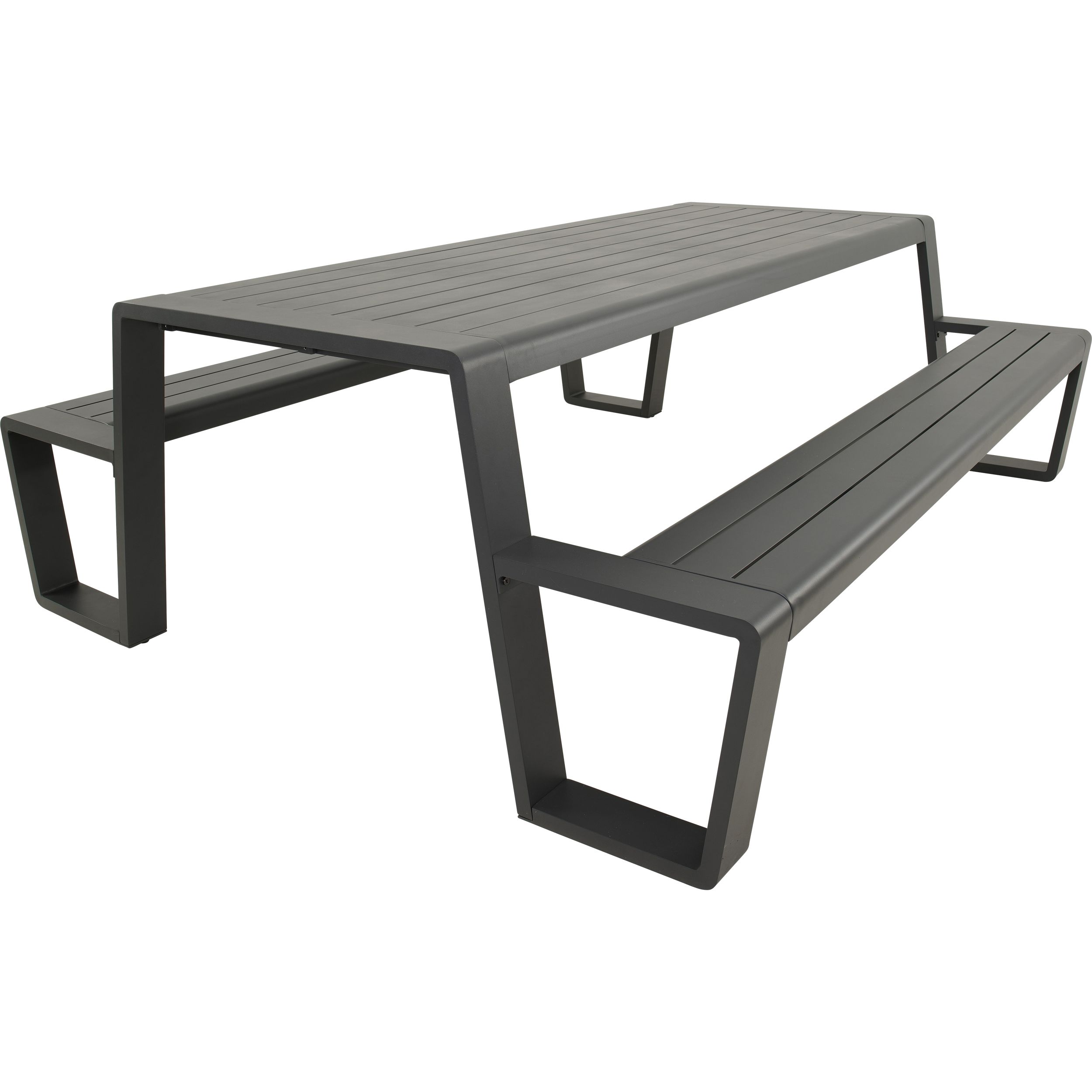 Lesli Living Picknickbank Estilo antraciet 220cm