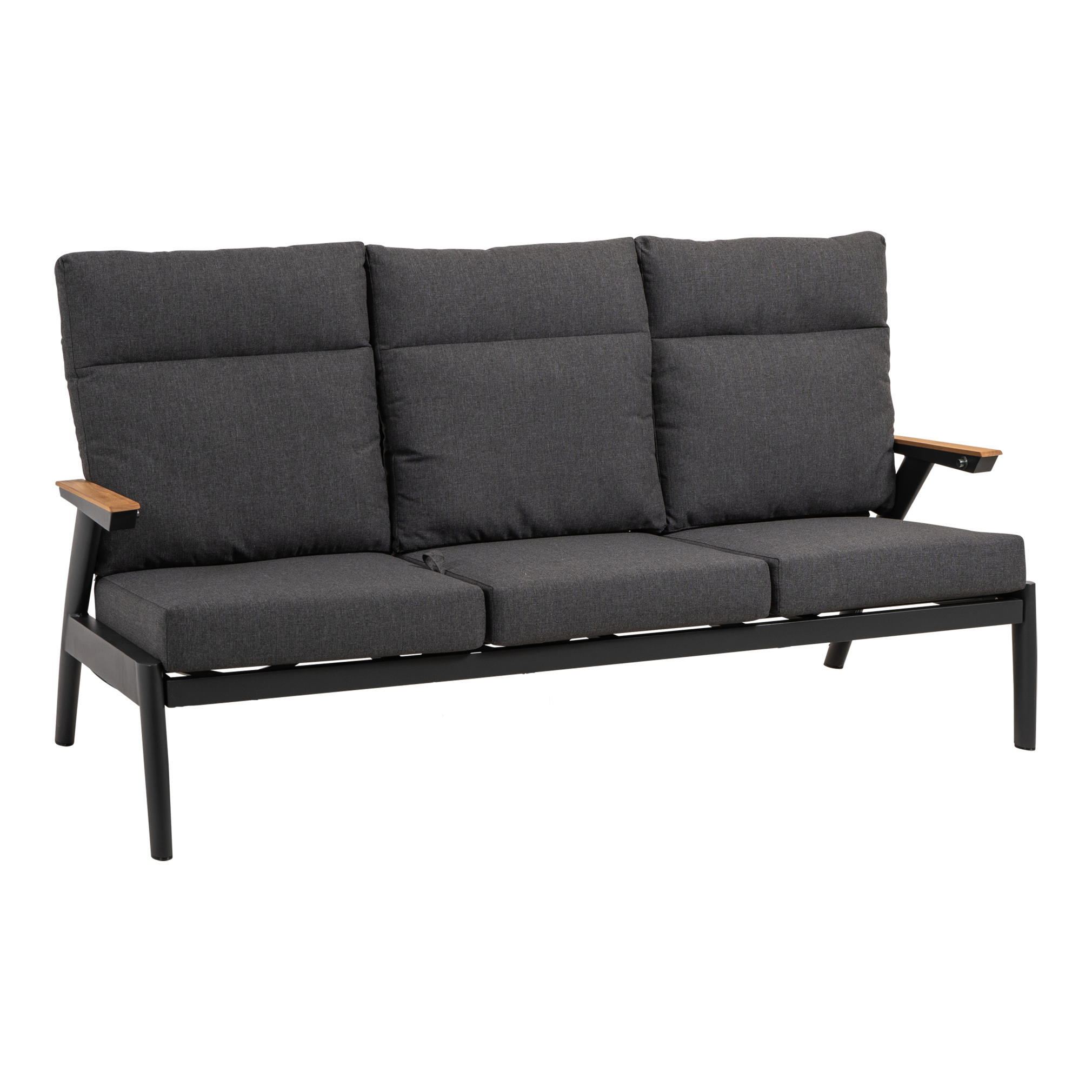 Lesli Living Lounge Sofa Florence Aluminium