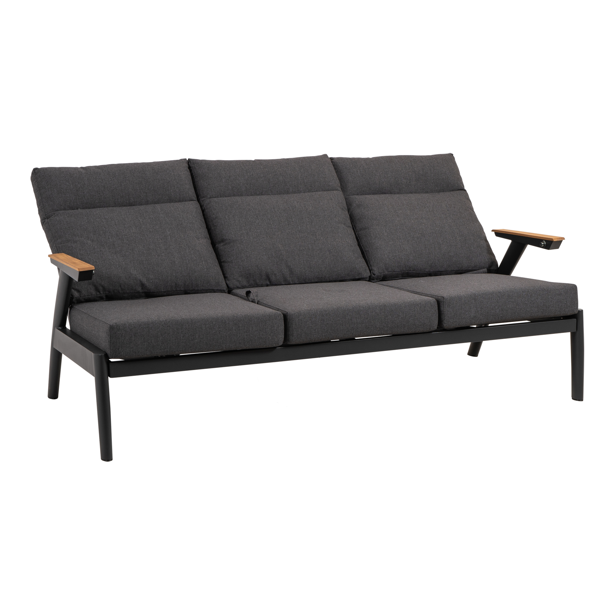 Lesli Living Lounge Sofa Florence Aluminium