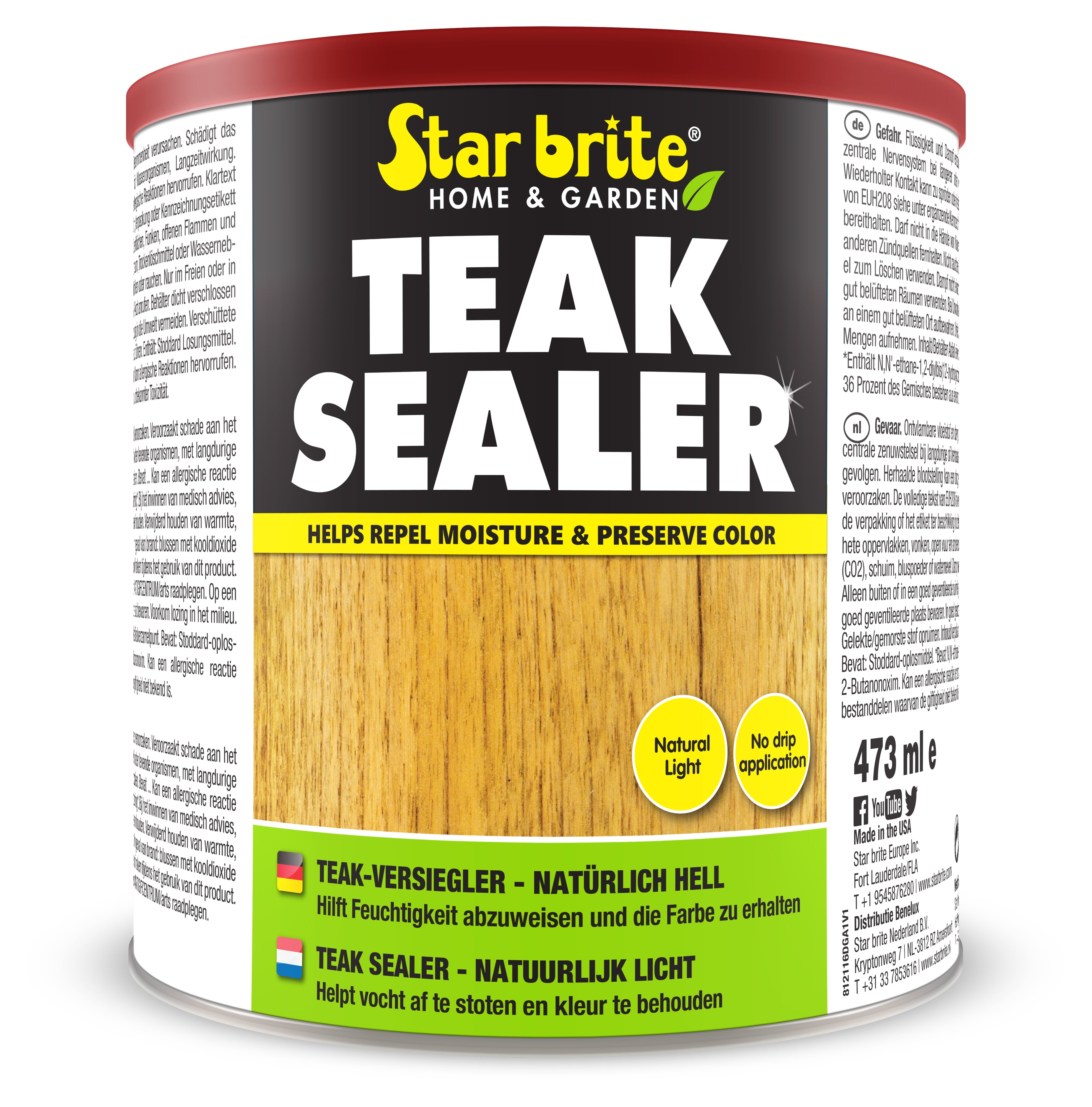 Star Brite Teak Sealer – Natural Light 473 ml