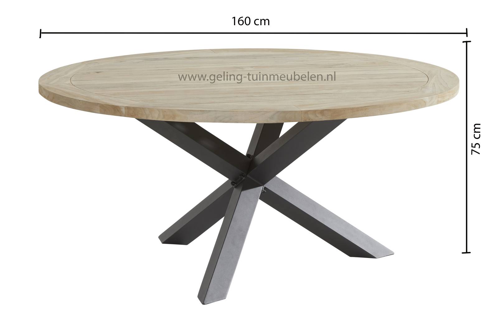 4 Seasons Outdoor Wing-Lover Ø160cm Essgruppe 7-teilig