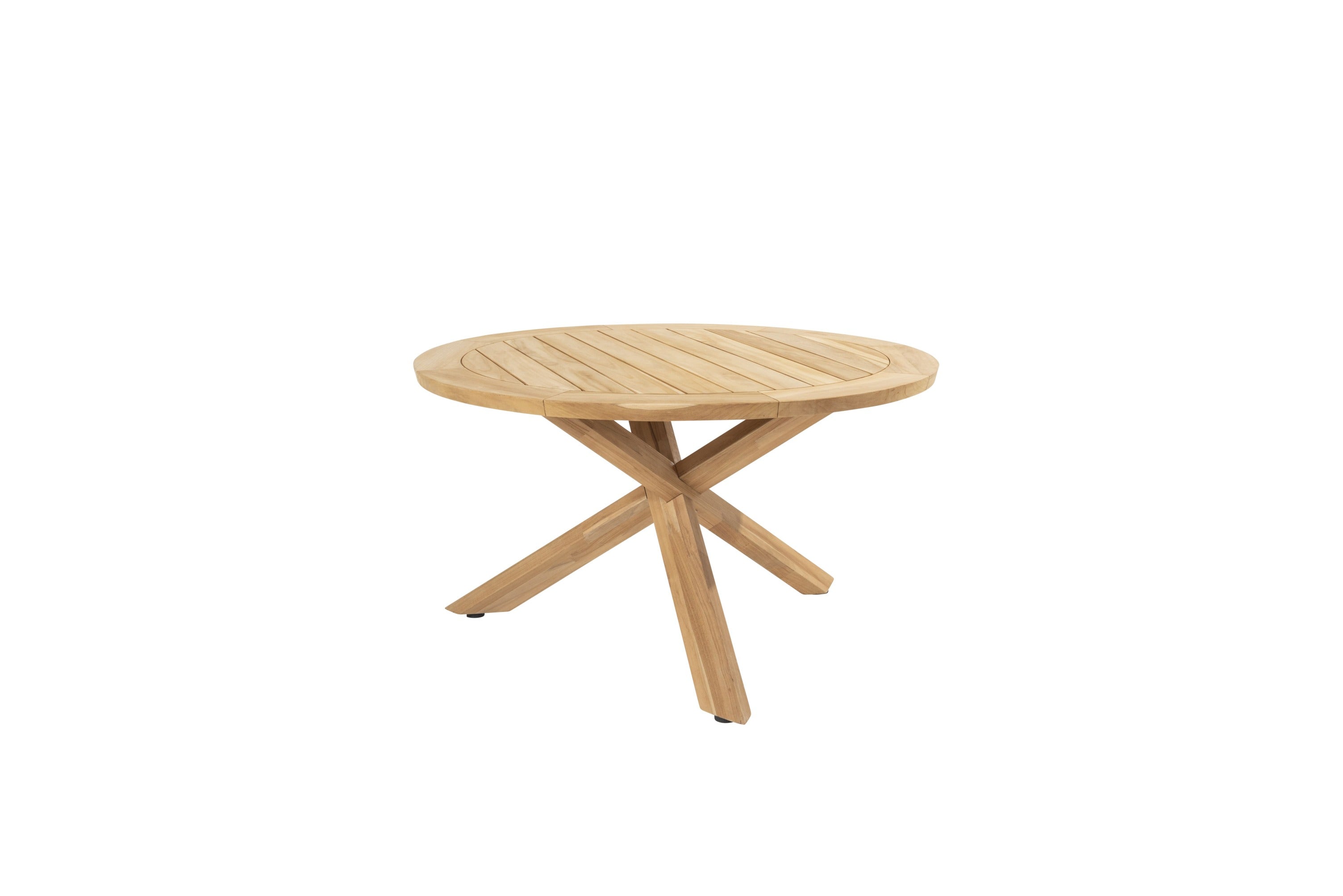 Taste 4SO Esstisch Prado Teak/Teak 130Øcm