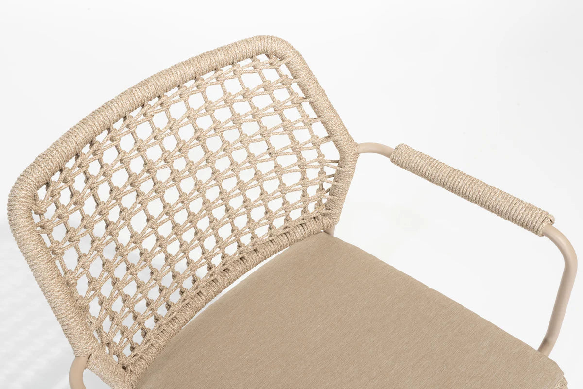 Taste 4SO Diningset Barista latte-Praddo barrel 240x105cm 7-delig