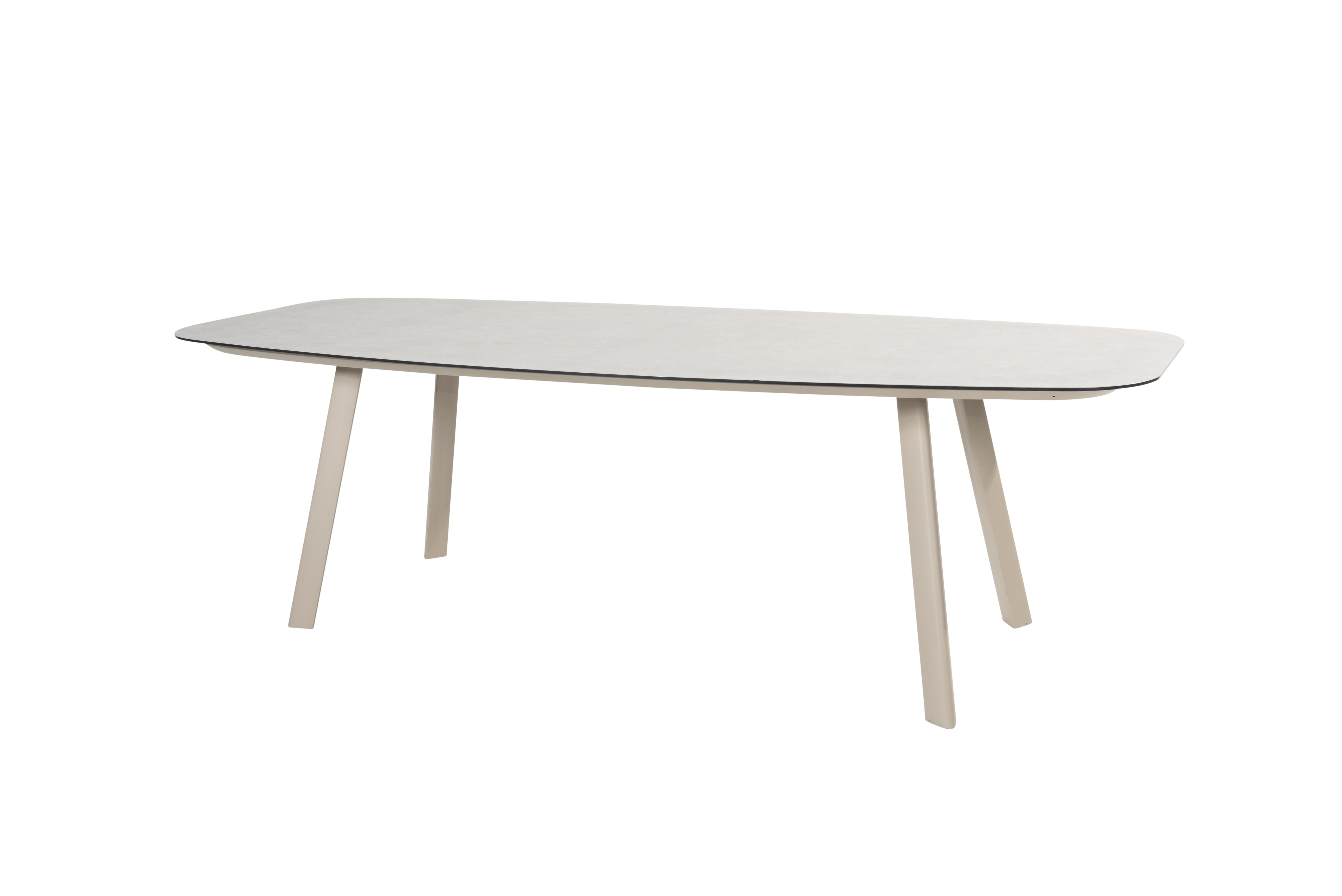 Taste 4SO Esszimmerset Manitoba latte-Manolo 240x103cm 7-teilig